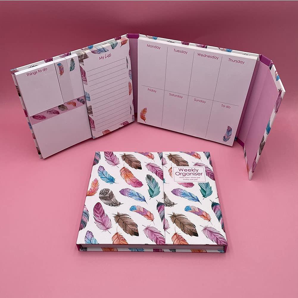 Organizador Semanal Nicepaper con Notas Autoadhesivas 420 Hojas