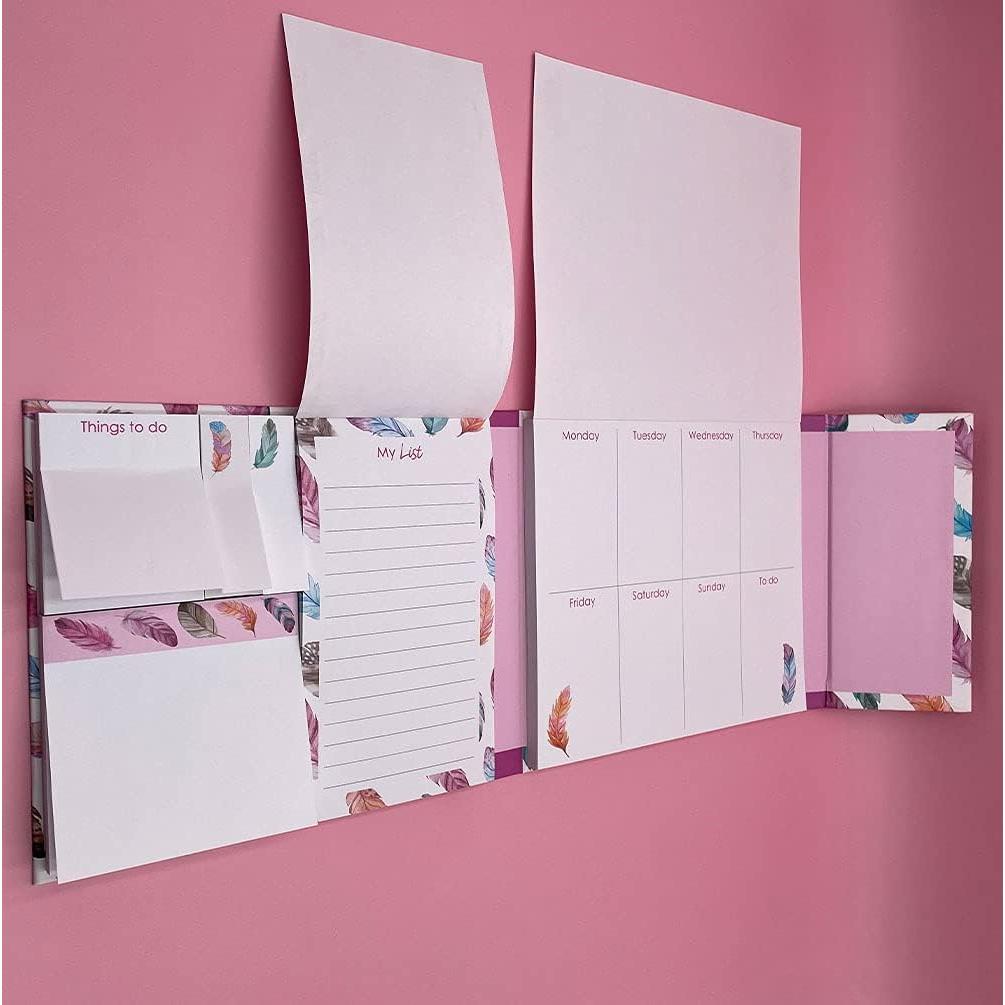 Organizador Semanal Nicepaper con Notas Autoadhesivas 420 Hojas