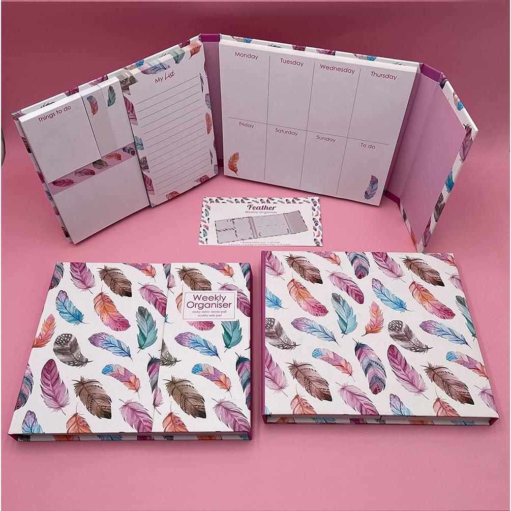 Organizador Semanal Nicepaper con Notas Autoadhesivas 420 Hojas