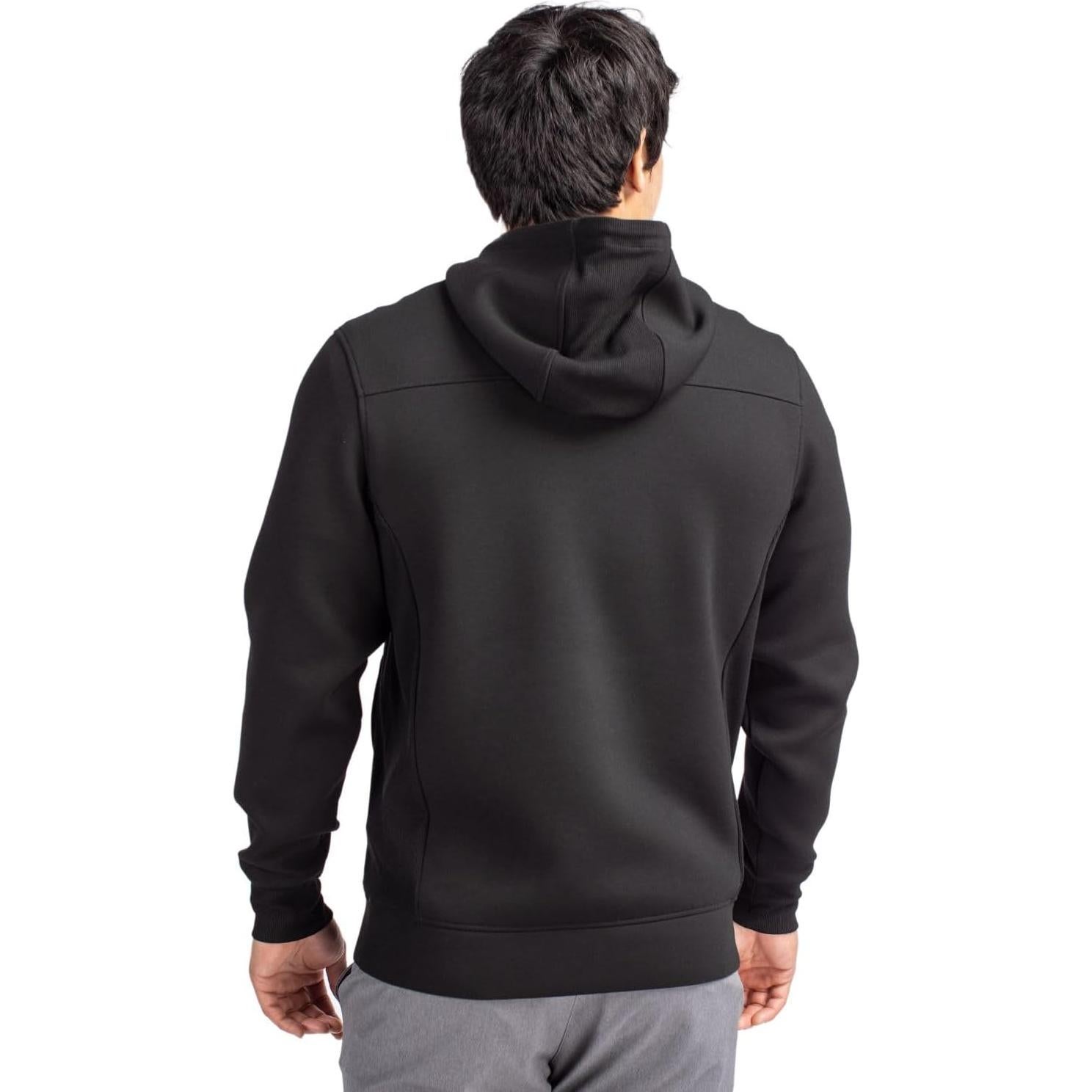 Sudadera con Capucha Cutter & Buck Roam Eco Hombre Negro