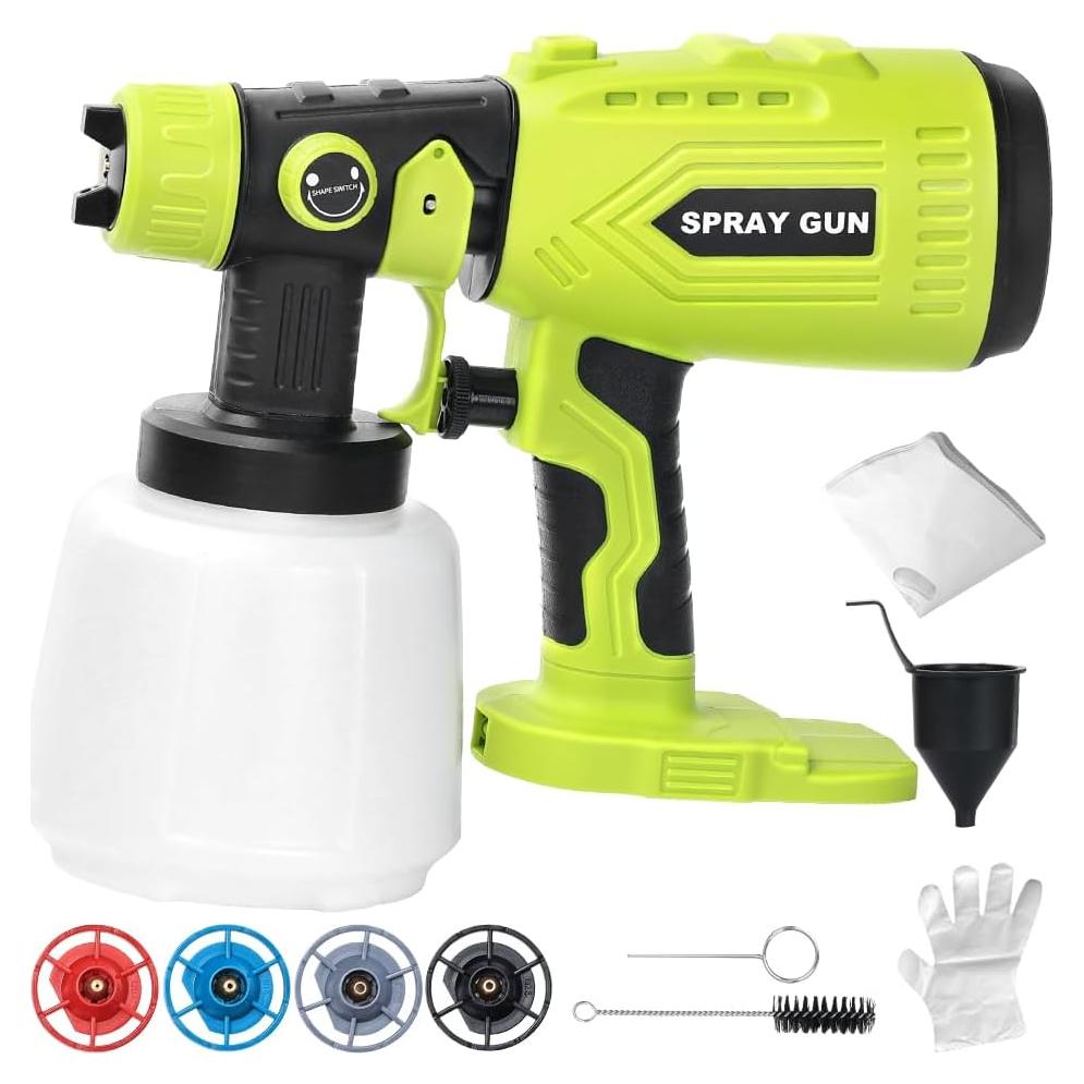 Pulverizador de Pintura Inalámbrico Roybi 200W 1000ML HVLP