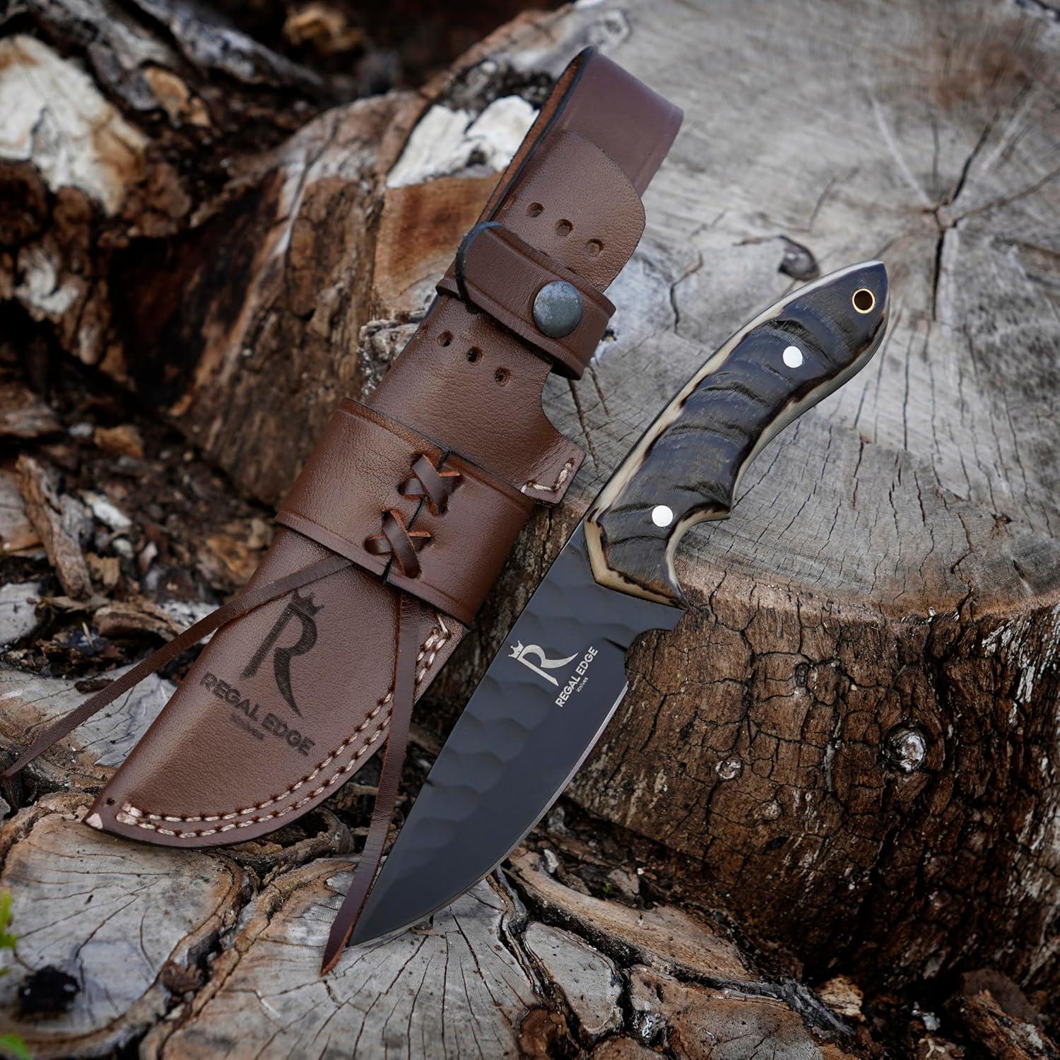 Cuchillo de Caza Regal Edge REK-Trex 22.86 cm con Funda