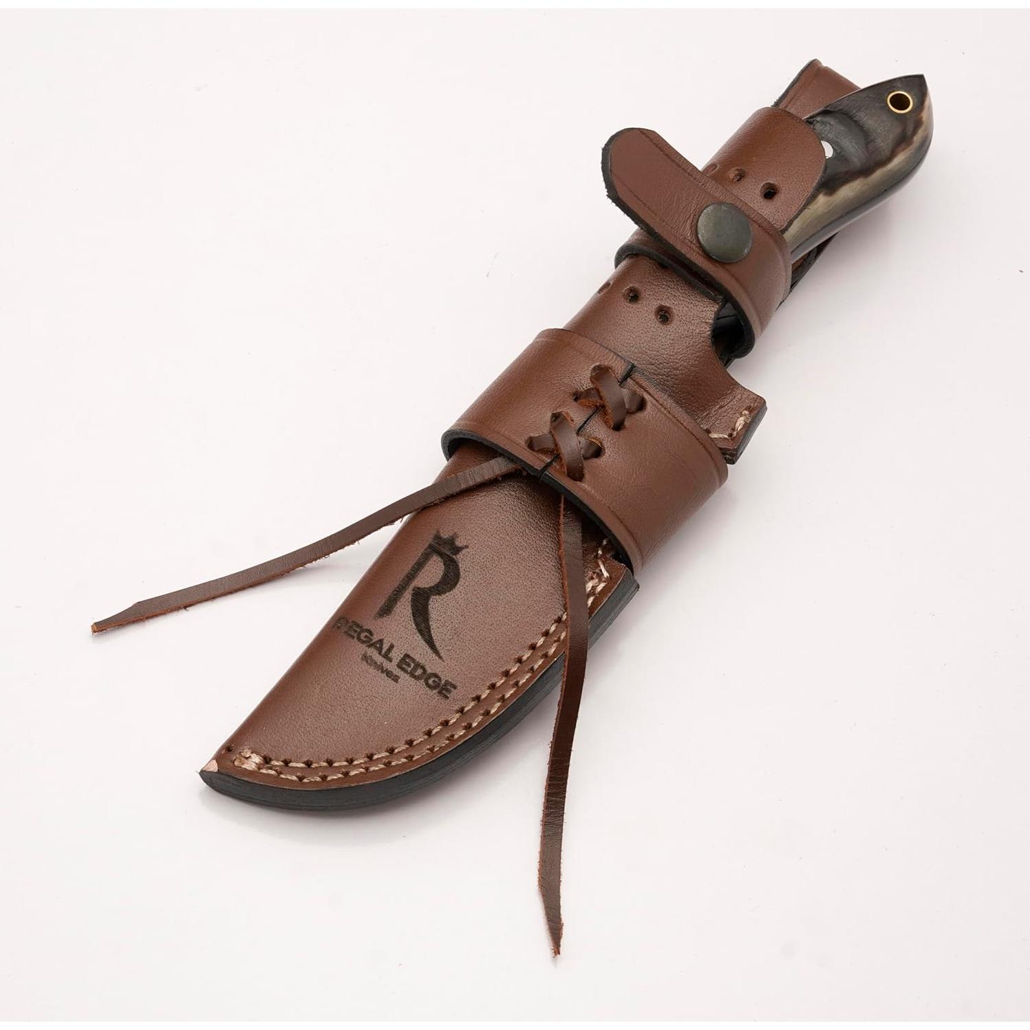 Cuchillo de Caza Regal Edge REK-Trex 22.86 cm con Funda