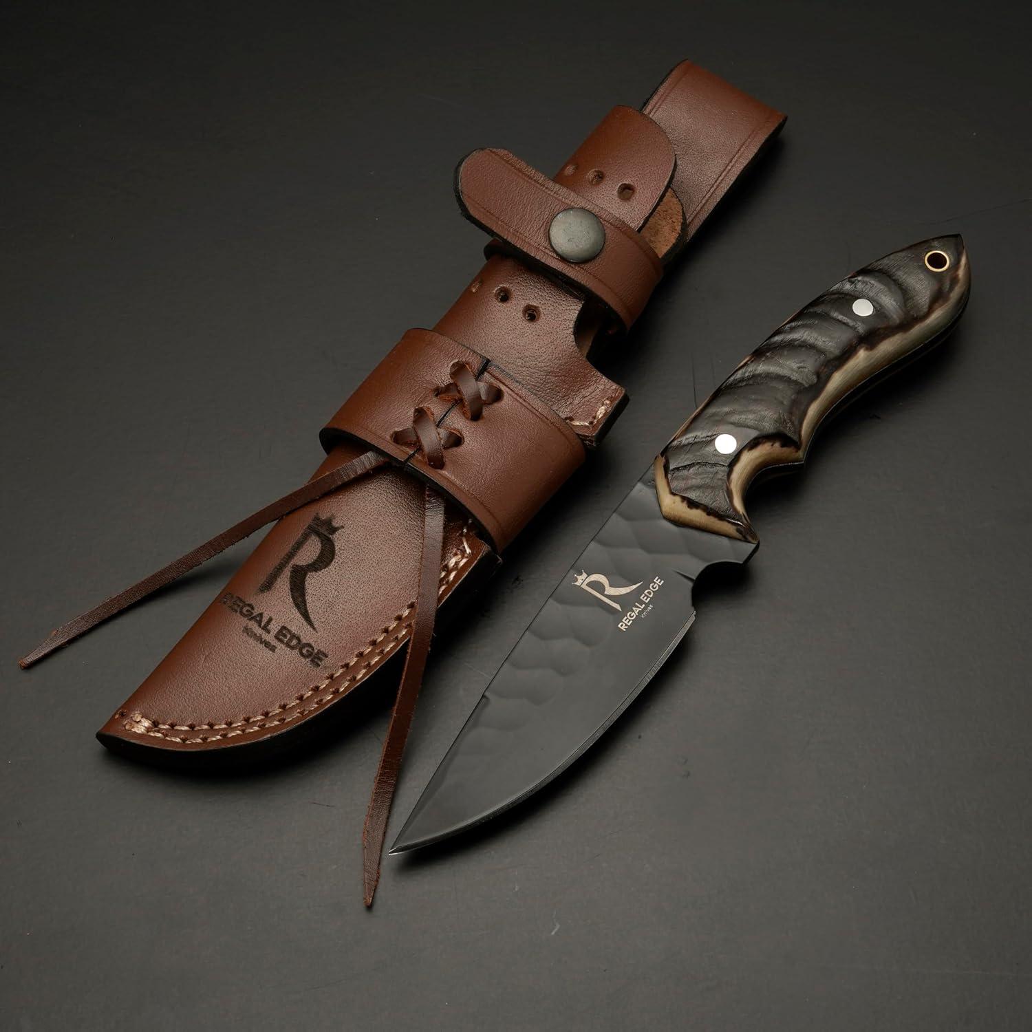 Cuchillo de Caza Regal Edge REK-Trex 22.86 cm con Funda