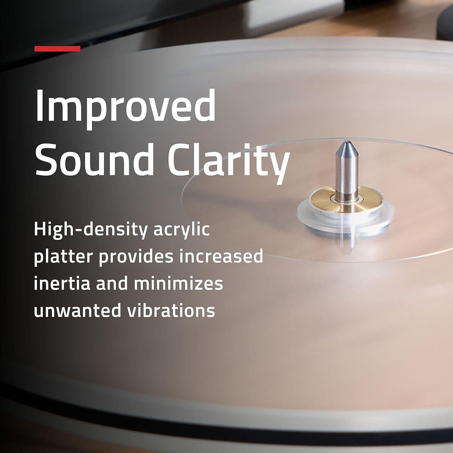 Tocadiscos Fluance RT85N con cartucho Nagaoka MP-110 - Negro