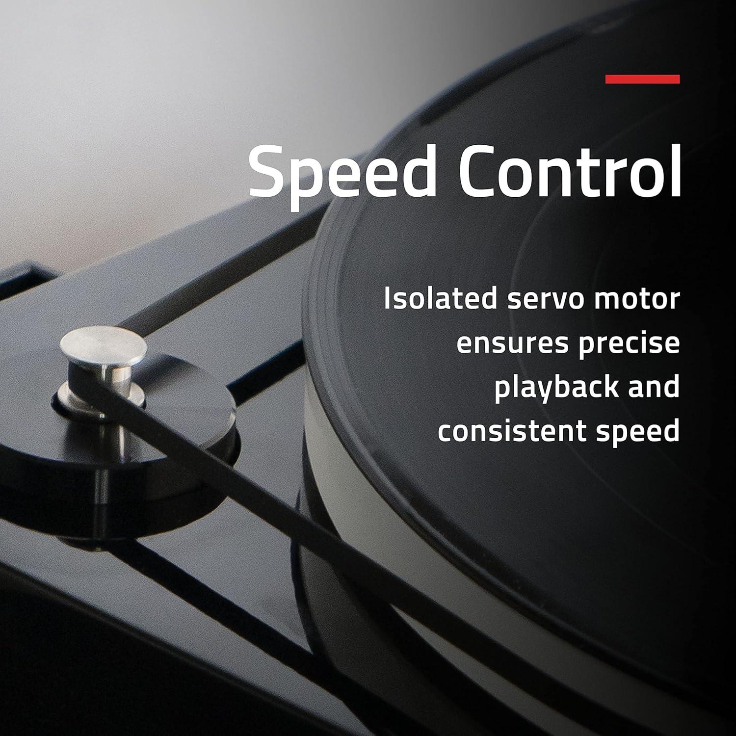 Tocadiscos Fluance RT85N con cartucho Nagaoka MP-110 - Negro