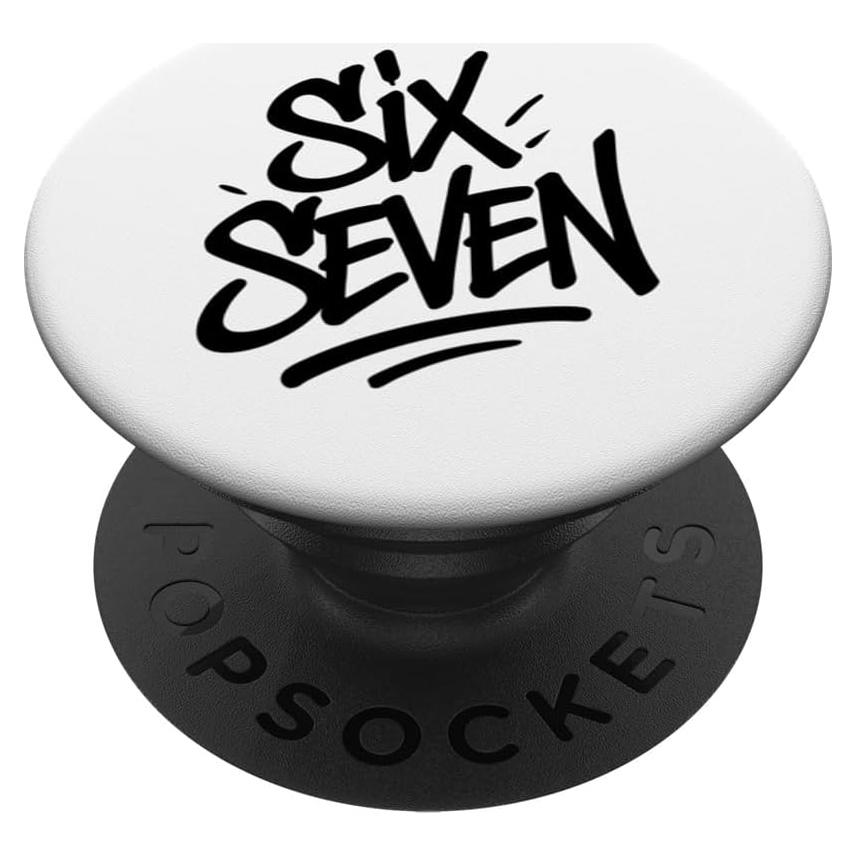 PopGrip Adhesivo PopSockets Seis Siete 6 7 Humor Viral
