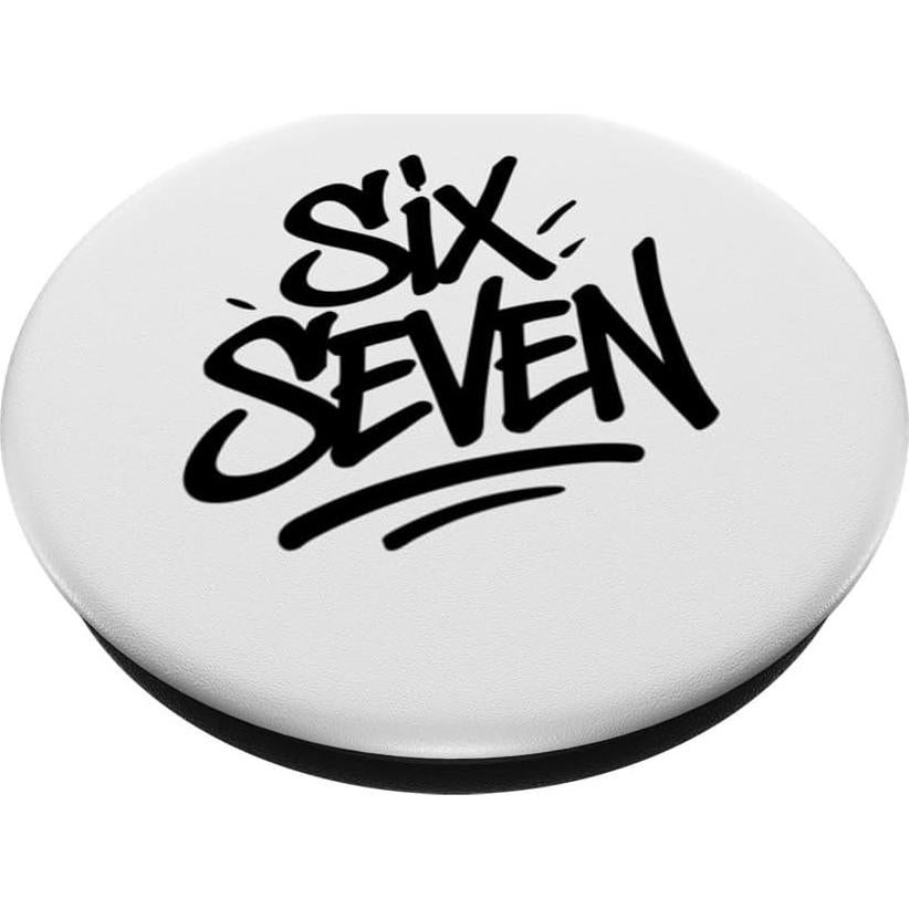 PopGrip Adhesivo PopSockets Seis Siete 6 7 Humor Viral
