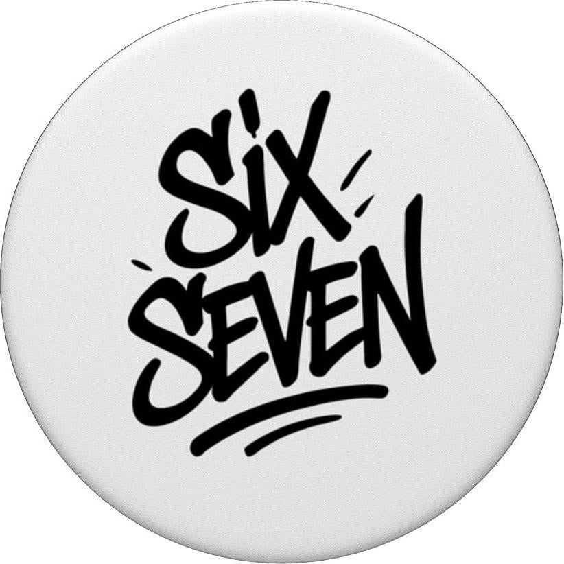 PopGrip Adhesivo PopSockets Seis Siete 6 7 Humor Viral