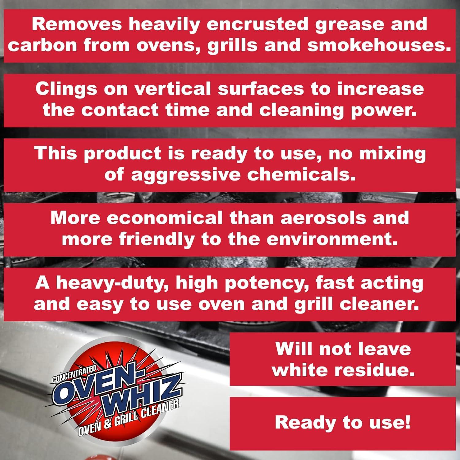 Limpiador de Horno y Parrilla Oven-Whiz 3.7 kg - Fórmula Profesional