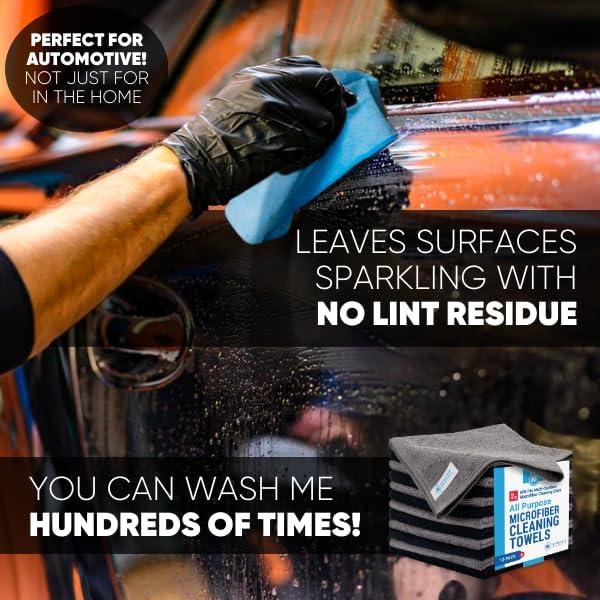 Paquete de 12 Paños de Microfibra Premium Microfiber 40.64 cm