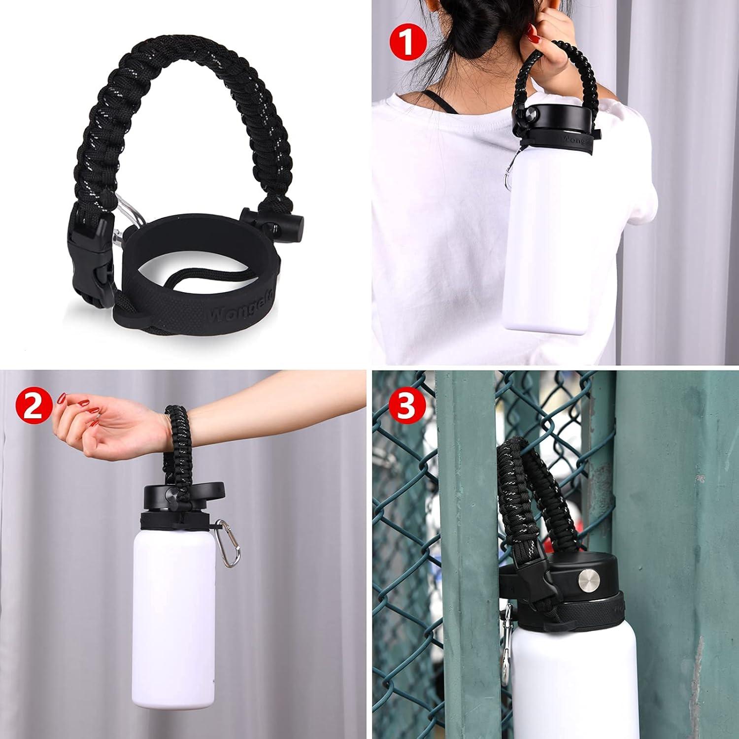 Mango de Paracord Wongeto 2.0 con Correa para Botella Hydro Flask