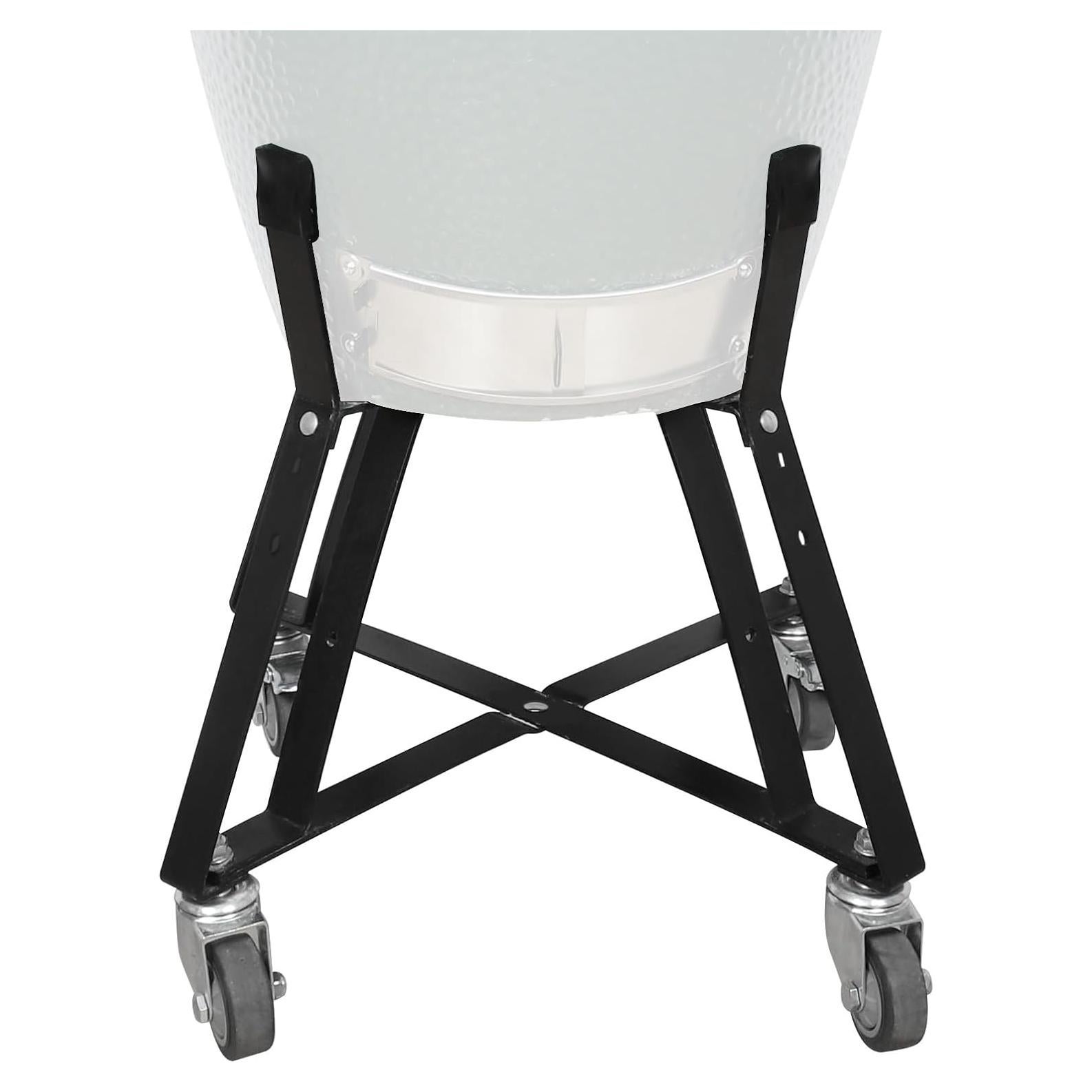 Carro Rodante Kamado Fábrica Negro 39.4 cm Acero Resistente