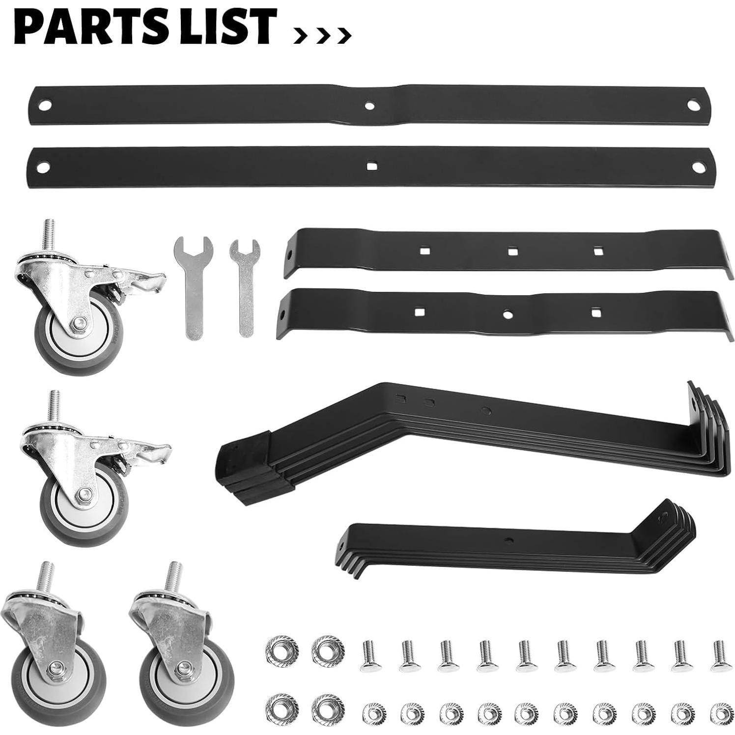 Carro Rodante Kamado Fábrica Negro 39.4 cm Acero Resistente