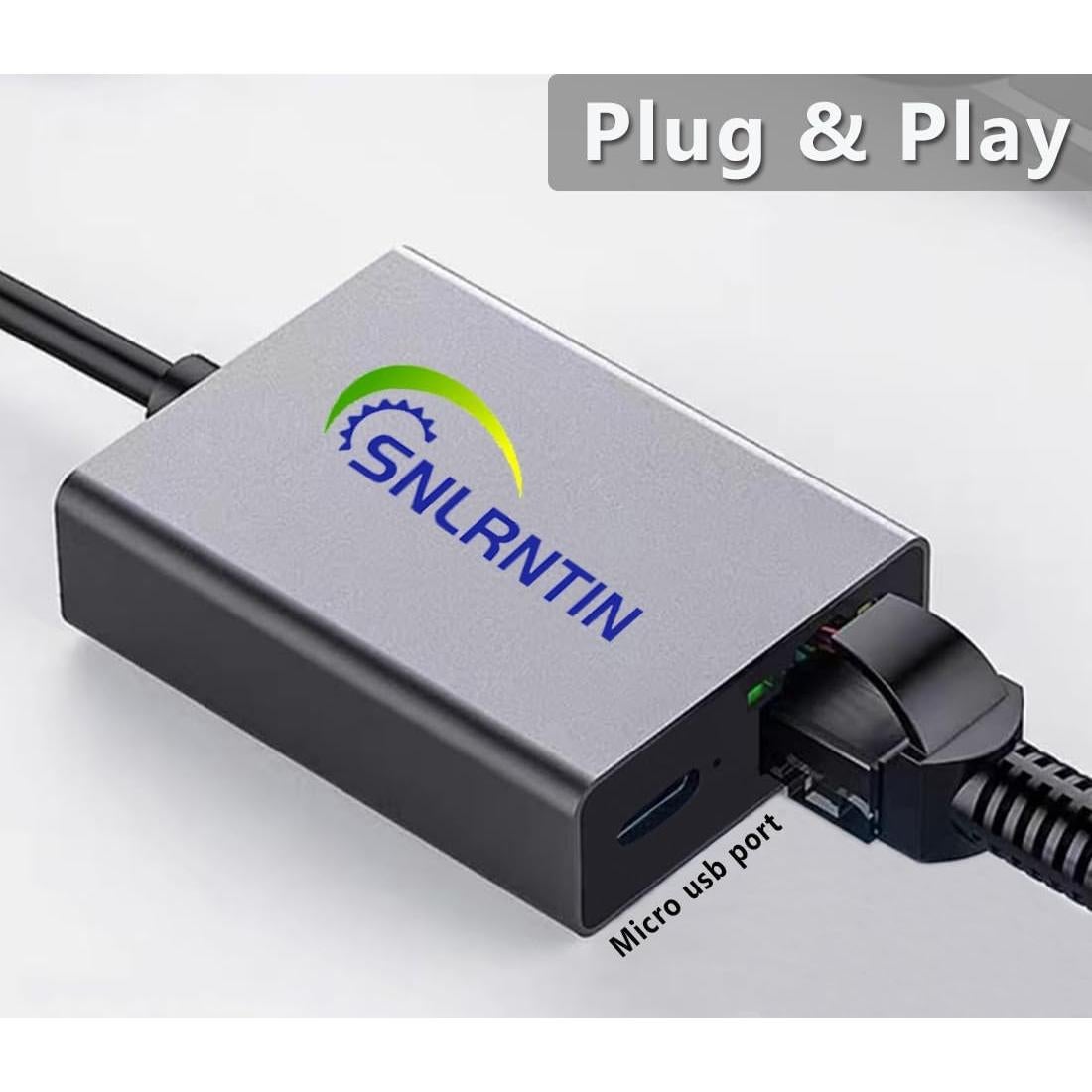 Adaptador Ethernet Snlrntin para Fire TV Stick 4K - Conexión Estable