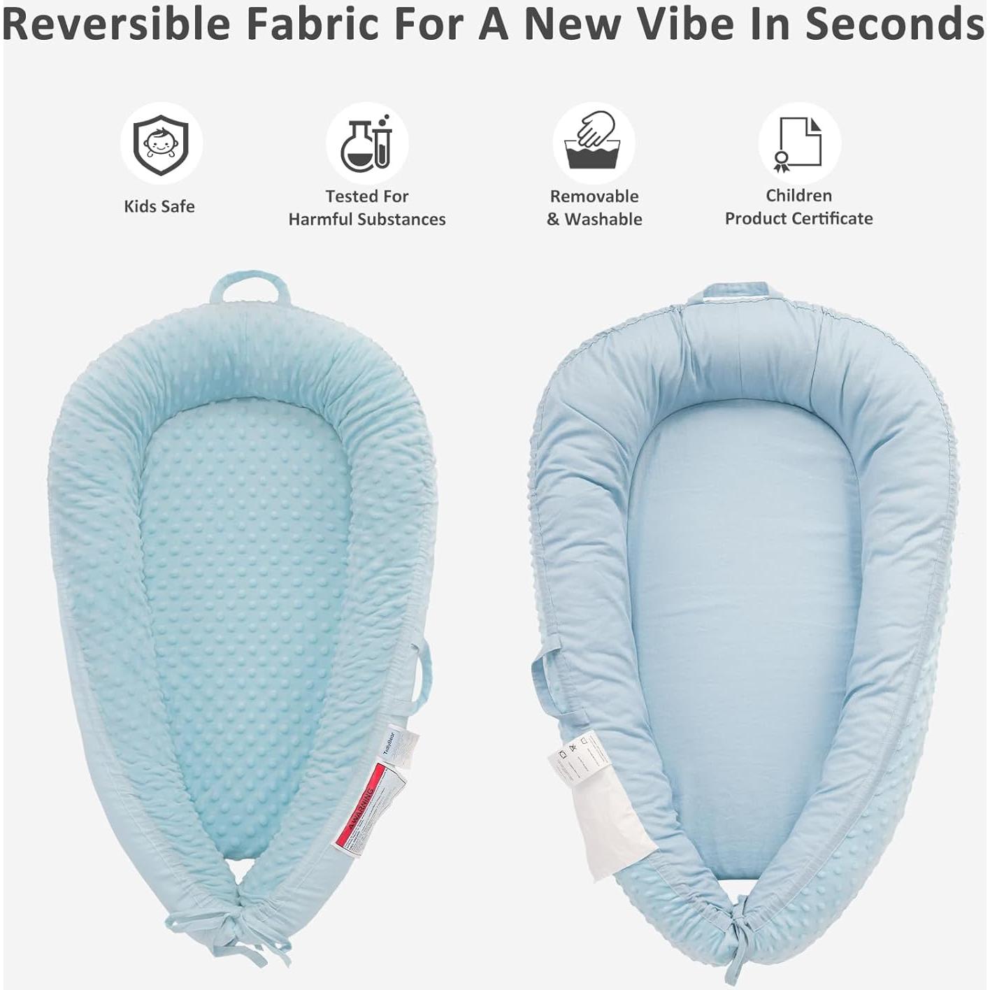 Cojín para Bebés TidlyBear - Algodón Orgánico 0-6 Meses