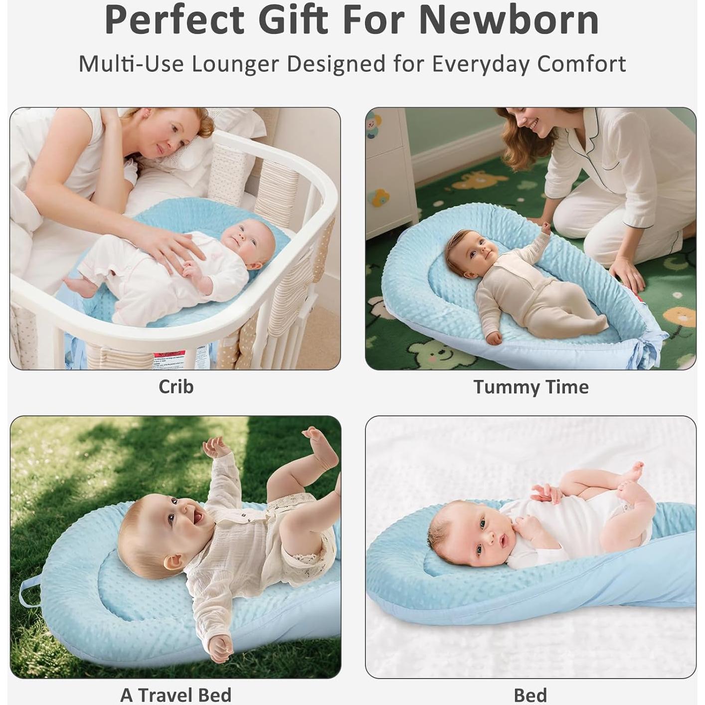 Cojín para Bebés TidlyBear - Algodón Orgánico 0-6 Meses