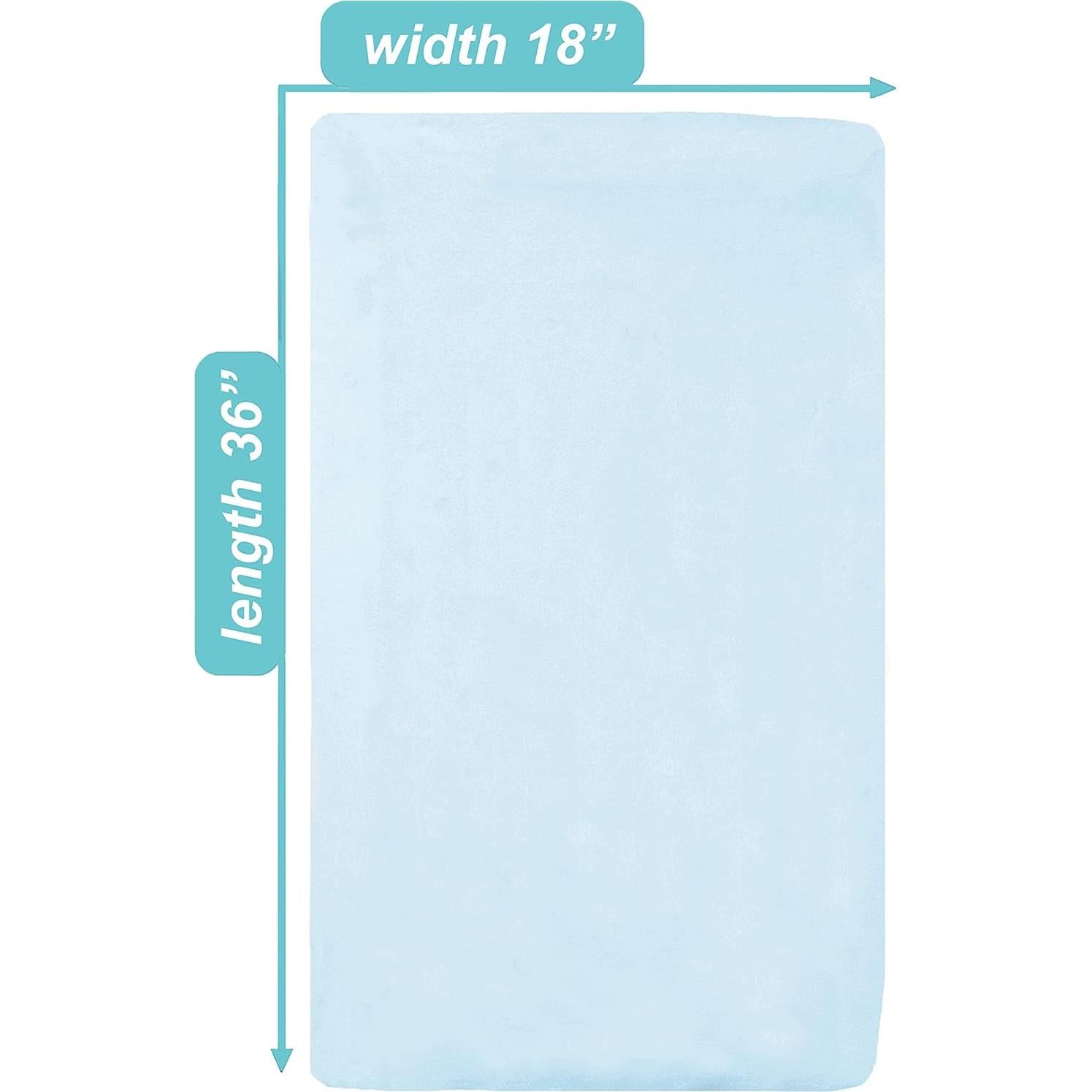 Sábana Ajustada para Cuna 100% Algodón Compañía Americana Azul