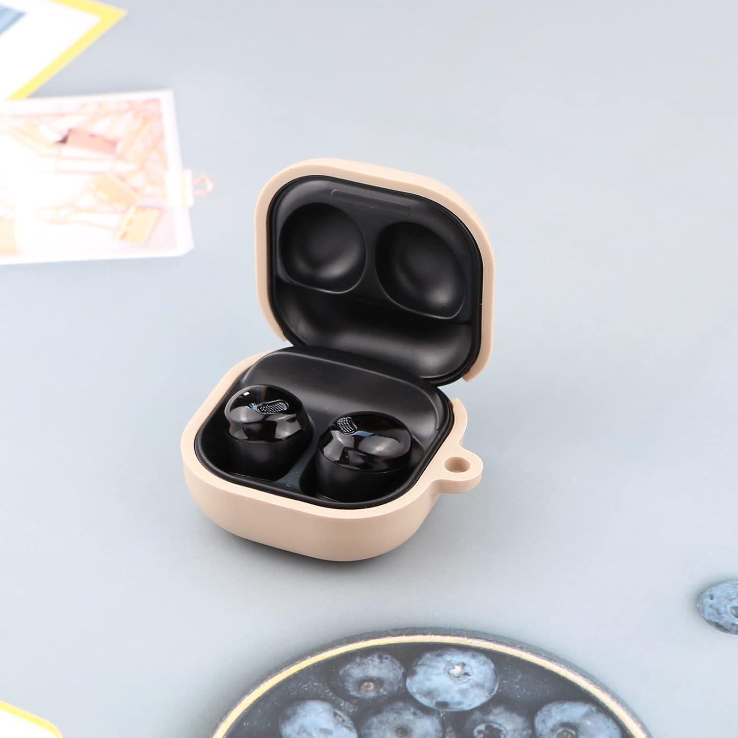 Funda de Silicona Wonhibo para Samsung Galaxy Buds 2 Pro - Oso Kawaii