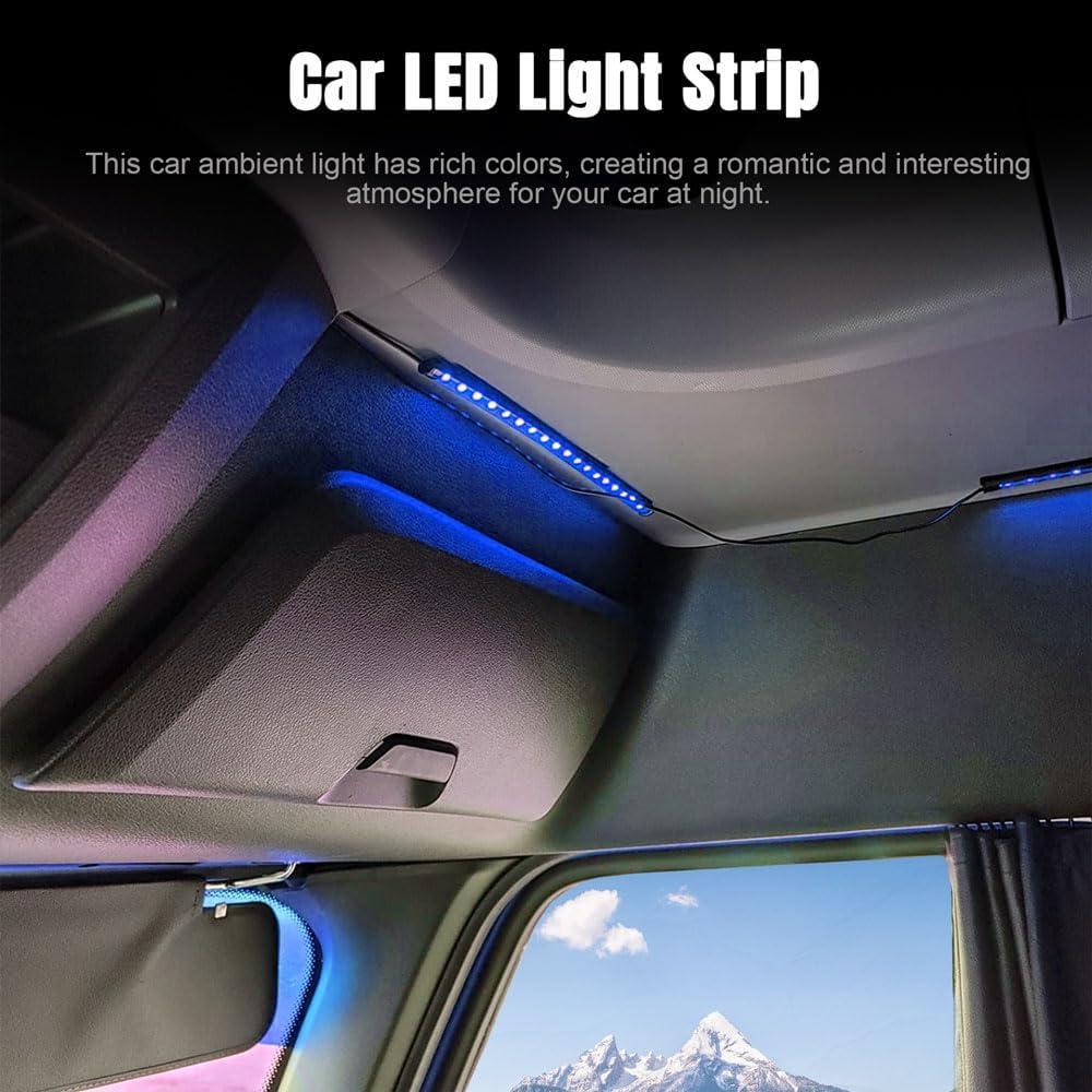 Tira de Luz LED para Auto Tecledsn Azul 12V Impermeable