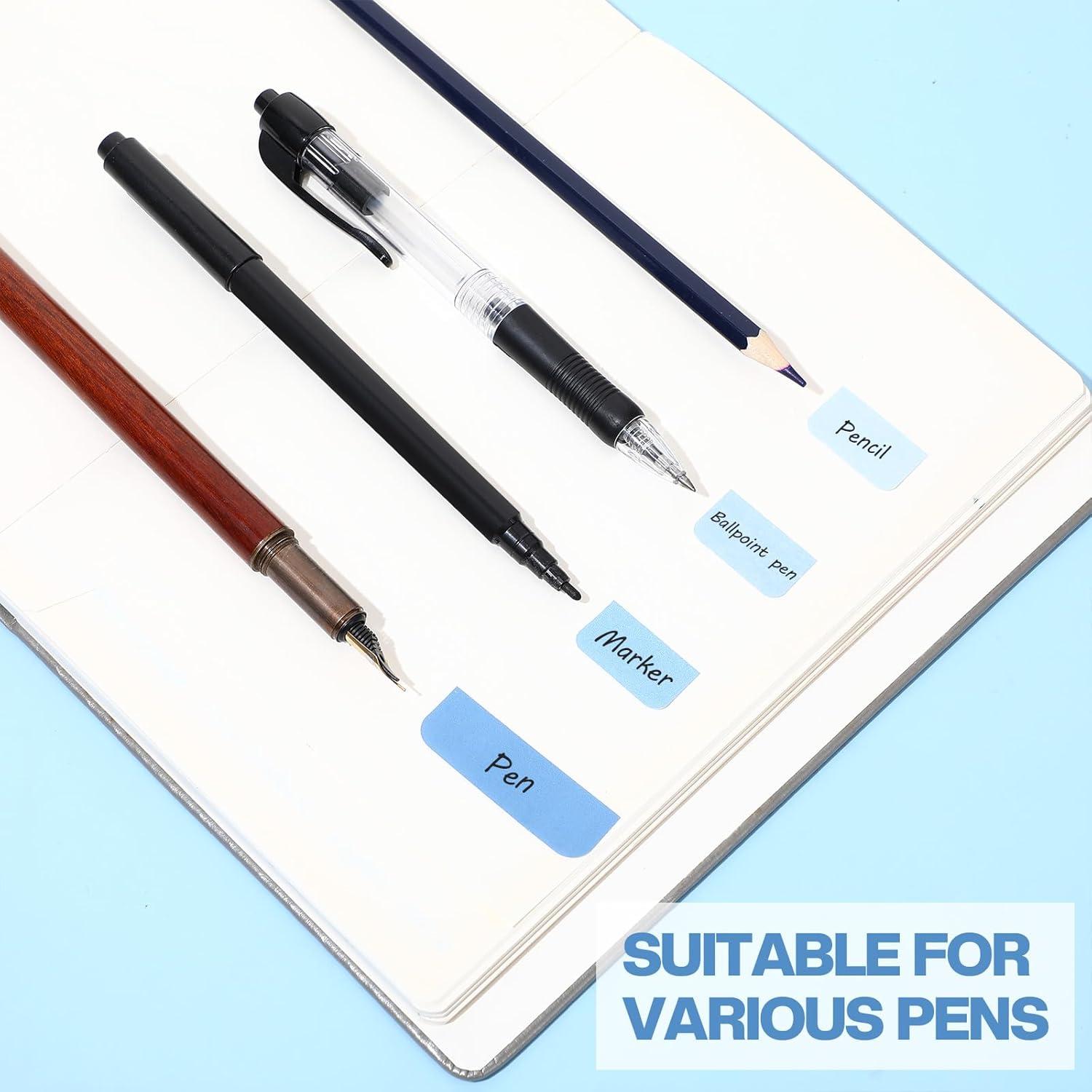 Etiquetas Adhesivas Reposicionables Janlaugh 300 Pcs Azul