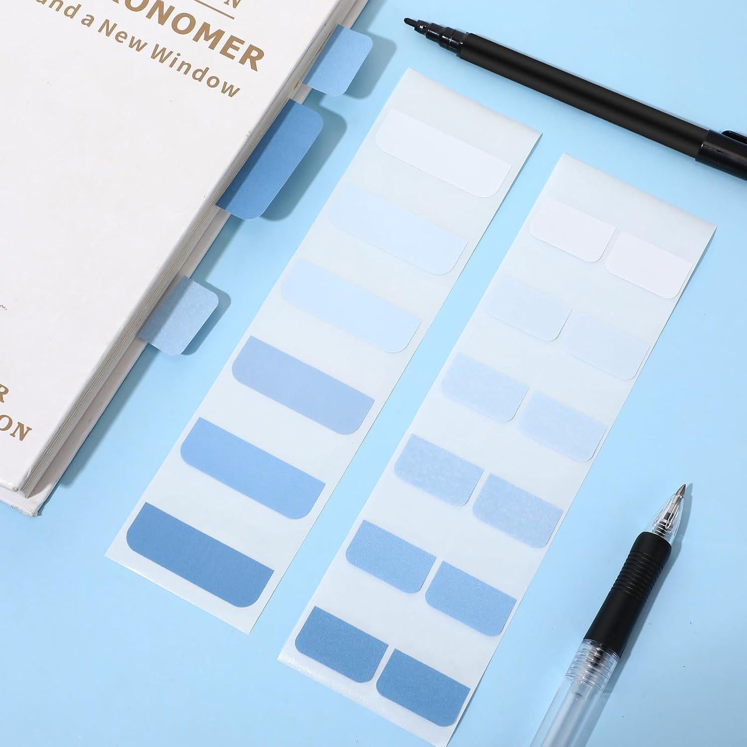 Etiquetas Adhesivas Reposicionables Janlaugh 300 Pcs Azul