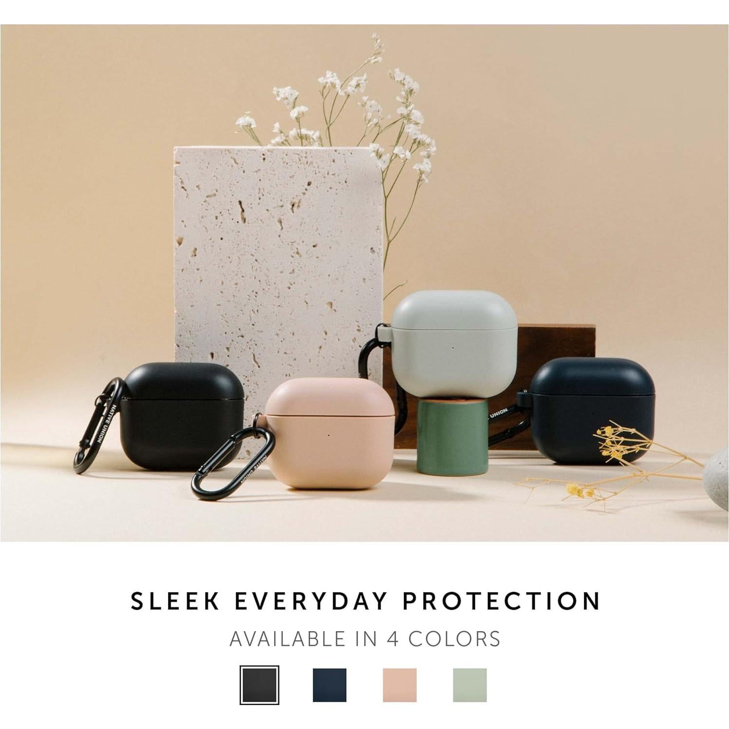 Funda Minimalista Native Union para AirPods 3 - Negro