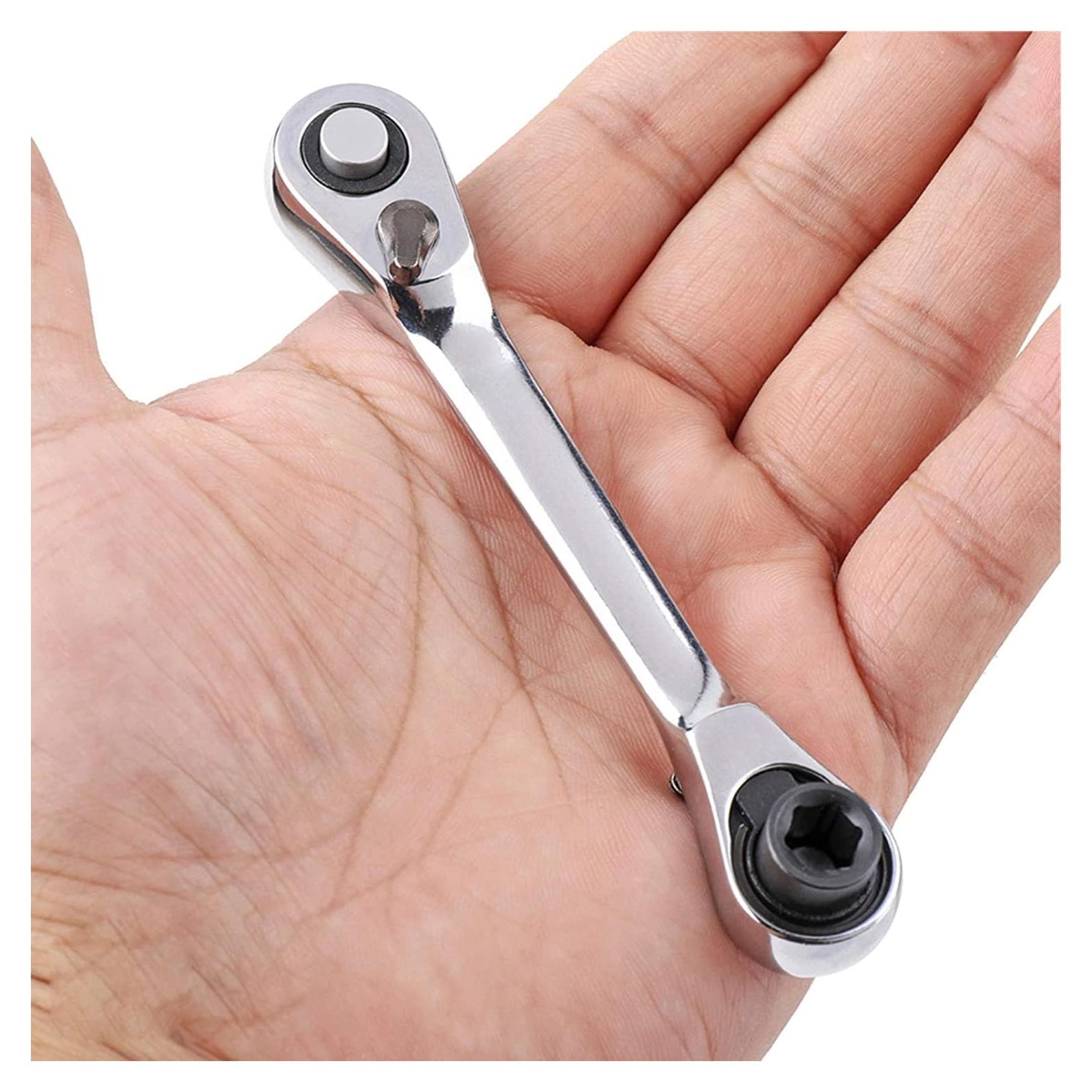 Llave de Trinquete Htppzjr Mini 1/4" (0,64 cm) 72 Dientes