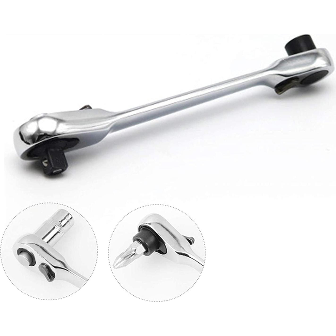 Llave de Trinquete Htppzjr Mini 1/4" (0,64 cm) 72 Dientes