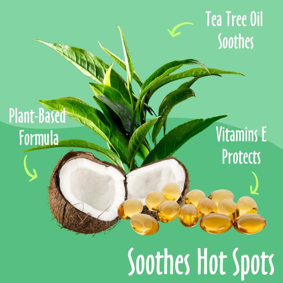 Champú para perros earthbath 16 Oz - Alivio picazón aceite árbol té