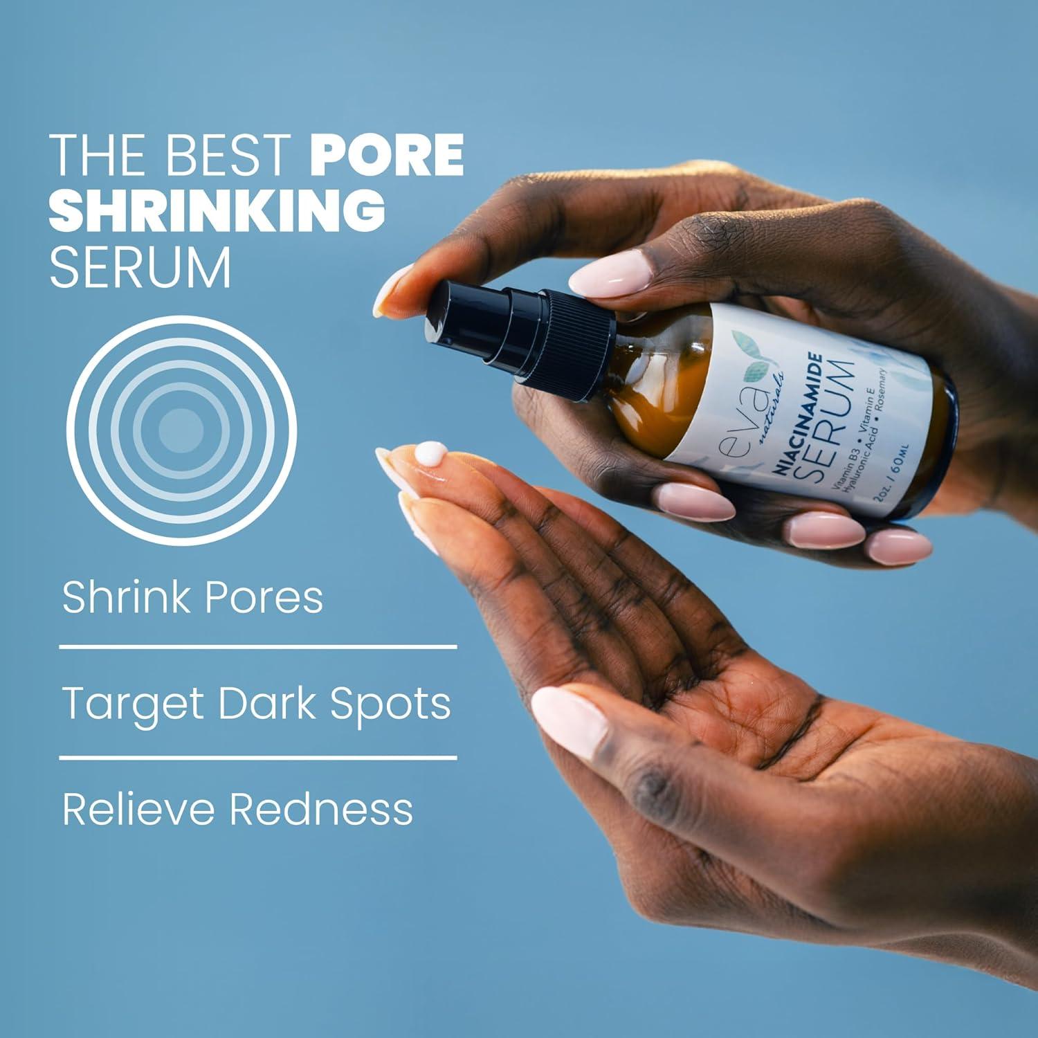 Suero Facial Niacinamida 5% Eva Naturals 60ml - Minimiza Poros