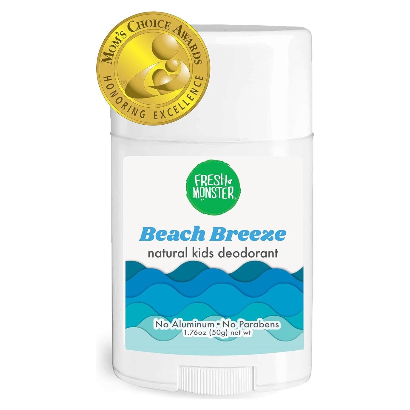 Desodorante Natural Fresh Monster 50g - Brisa de Playa - Hipoalergénico