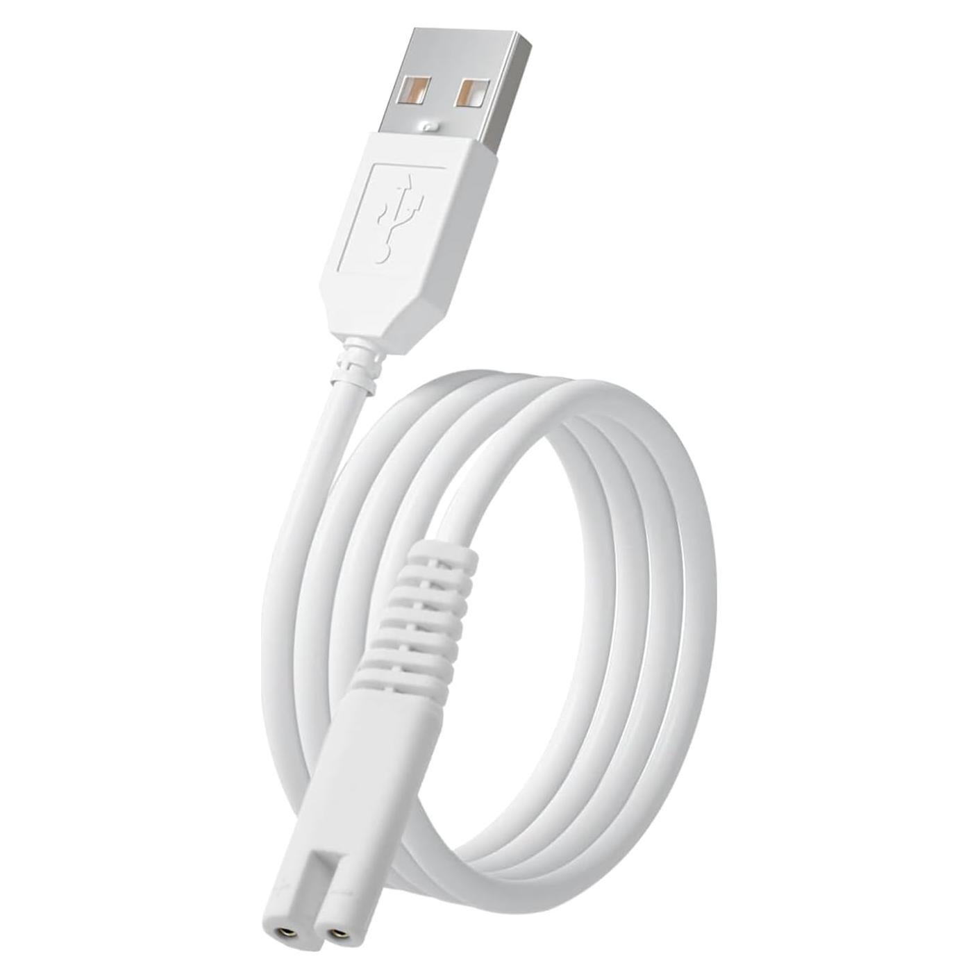 Cable de Carga USB 3V Tonton para Irrigador Dental Waterpik 1.5m