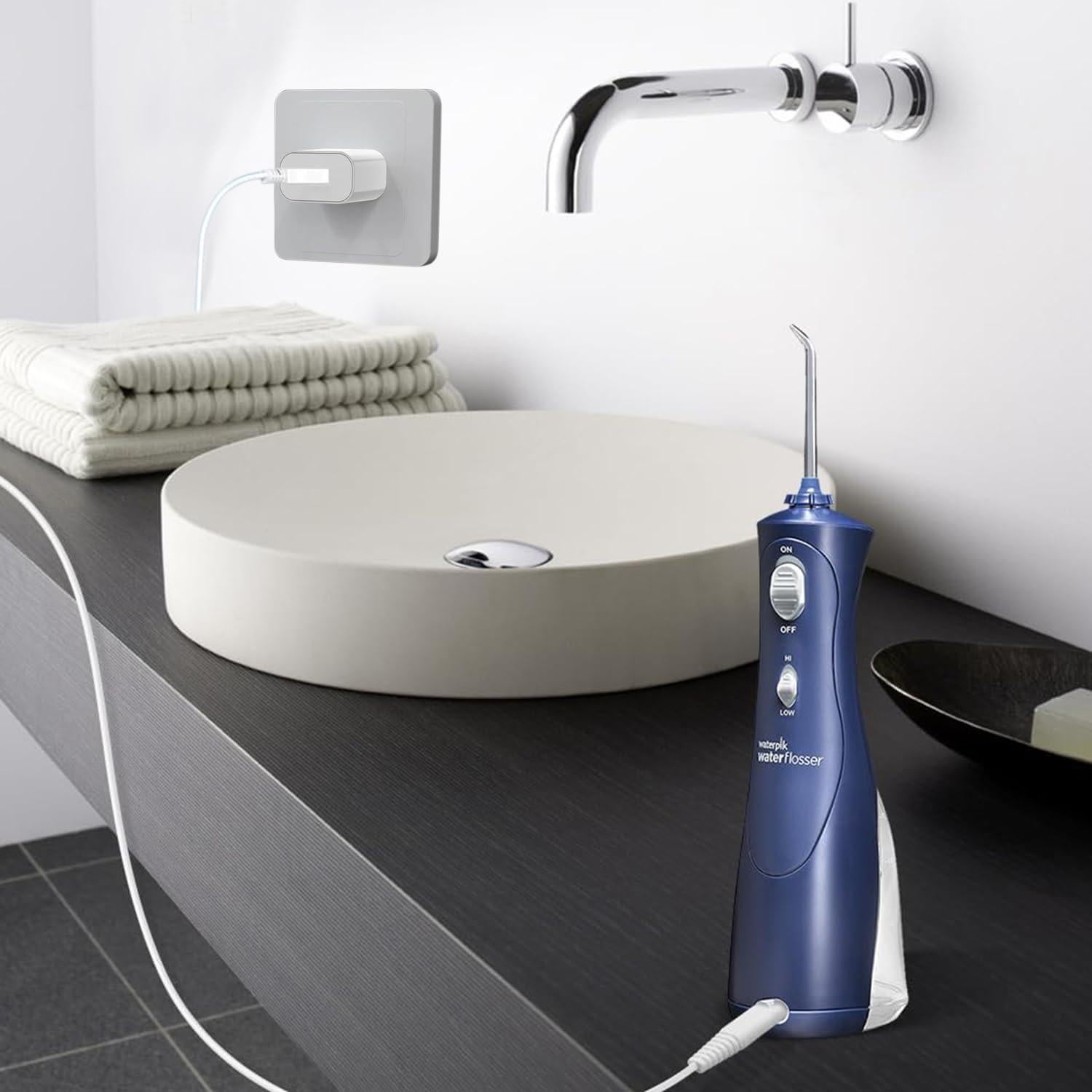 Cable de Carga USB 3V Tonton para Irrigador Dental Waterpik 1.5m