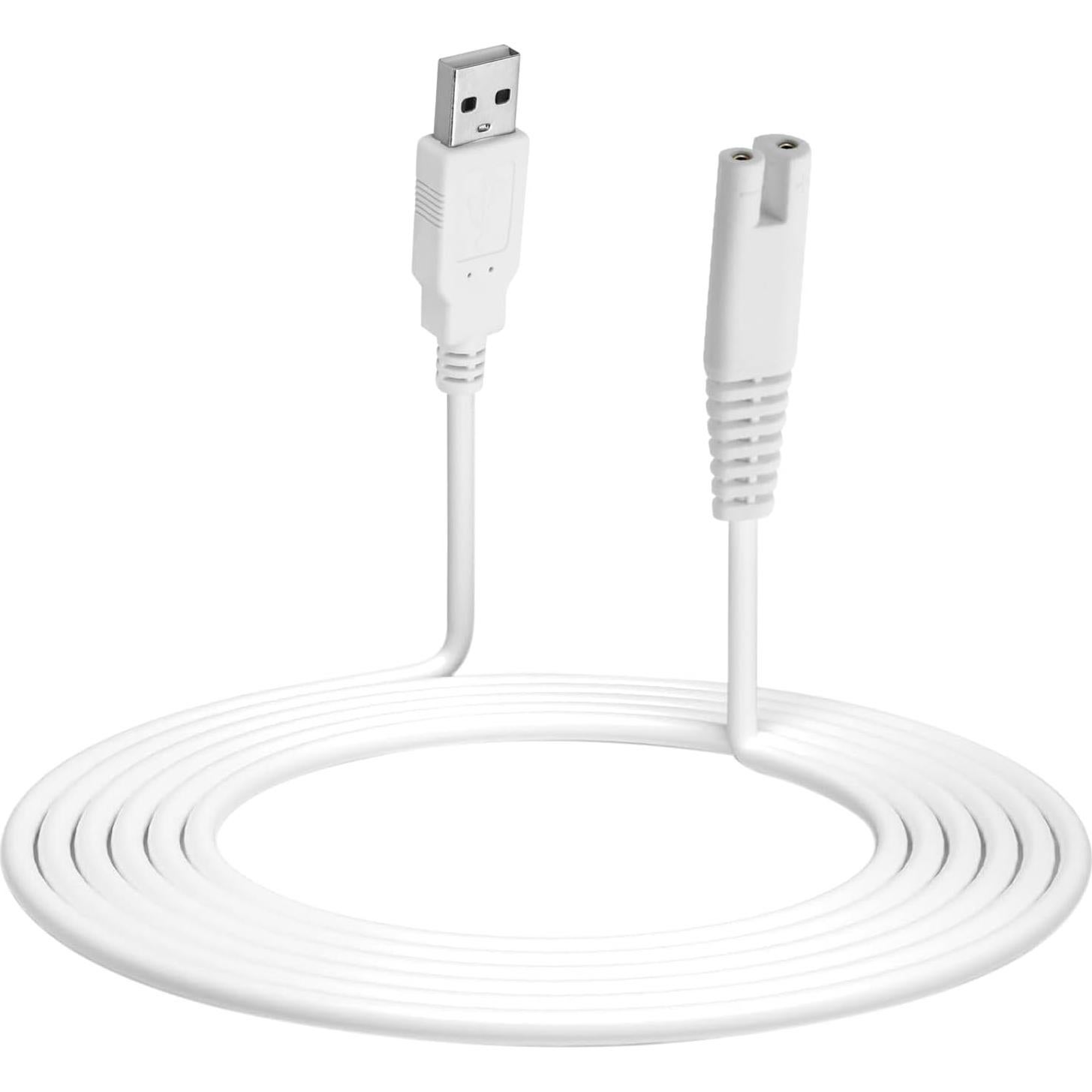 Cable de Carga USB 3V Tonton para Irrigador Dental Waterpik 1.5m