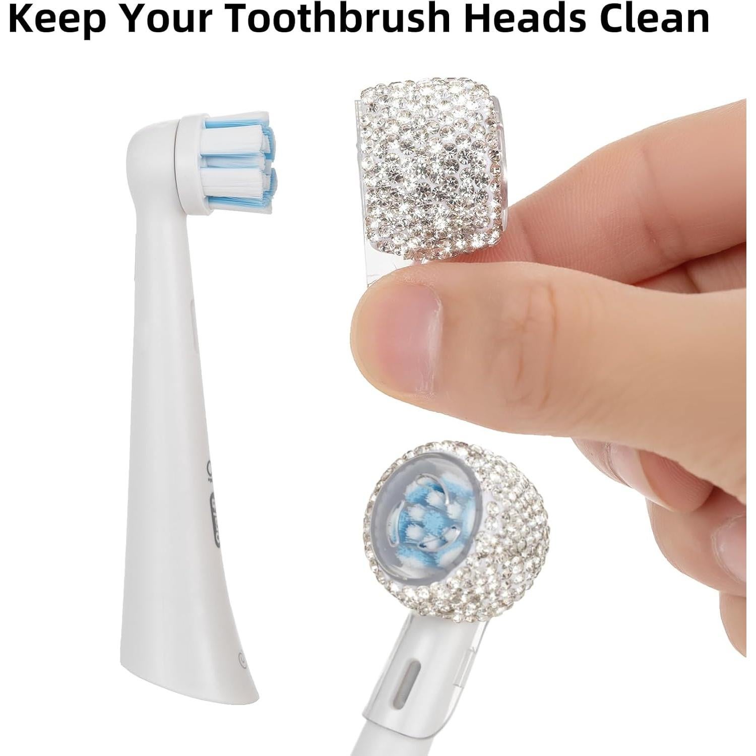 Paquete de 4 cabezales de cepillo Oral-B con tapa de viaje