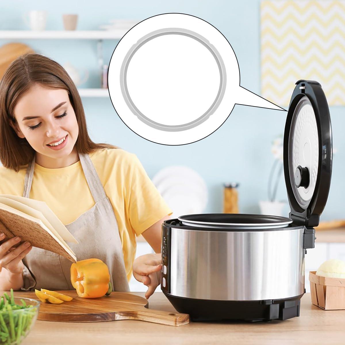 Anillo de Sellado de Silicona CKANDAY para Ollas Instant Pot 6 Qt