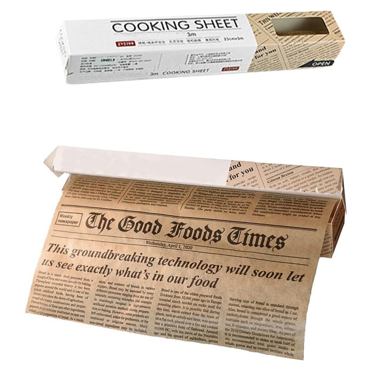 Rollo de Papel Pergamino para Hornear 300cm x 25cm QiangXINGYai