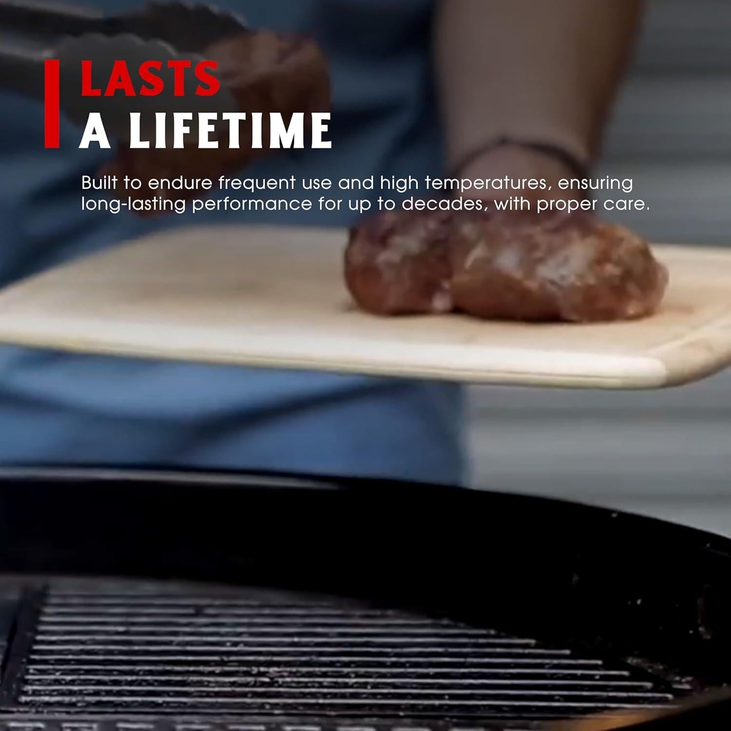 Rejilla Modular de Hierro Fundido Craycort 44.4 cm Pre-Sazonada