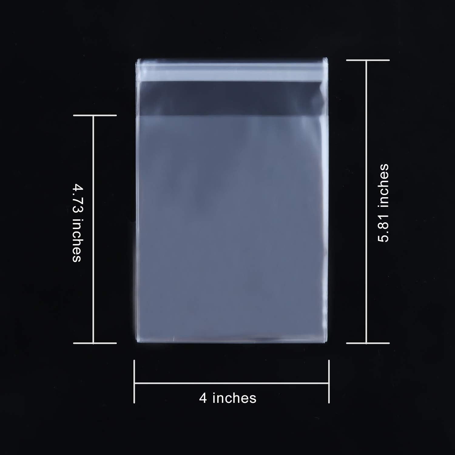 Bolsas de Celofán Reutilizables NEOACT 400 Pcs 10.16x11.99 cm