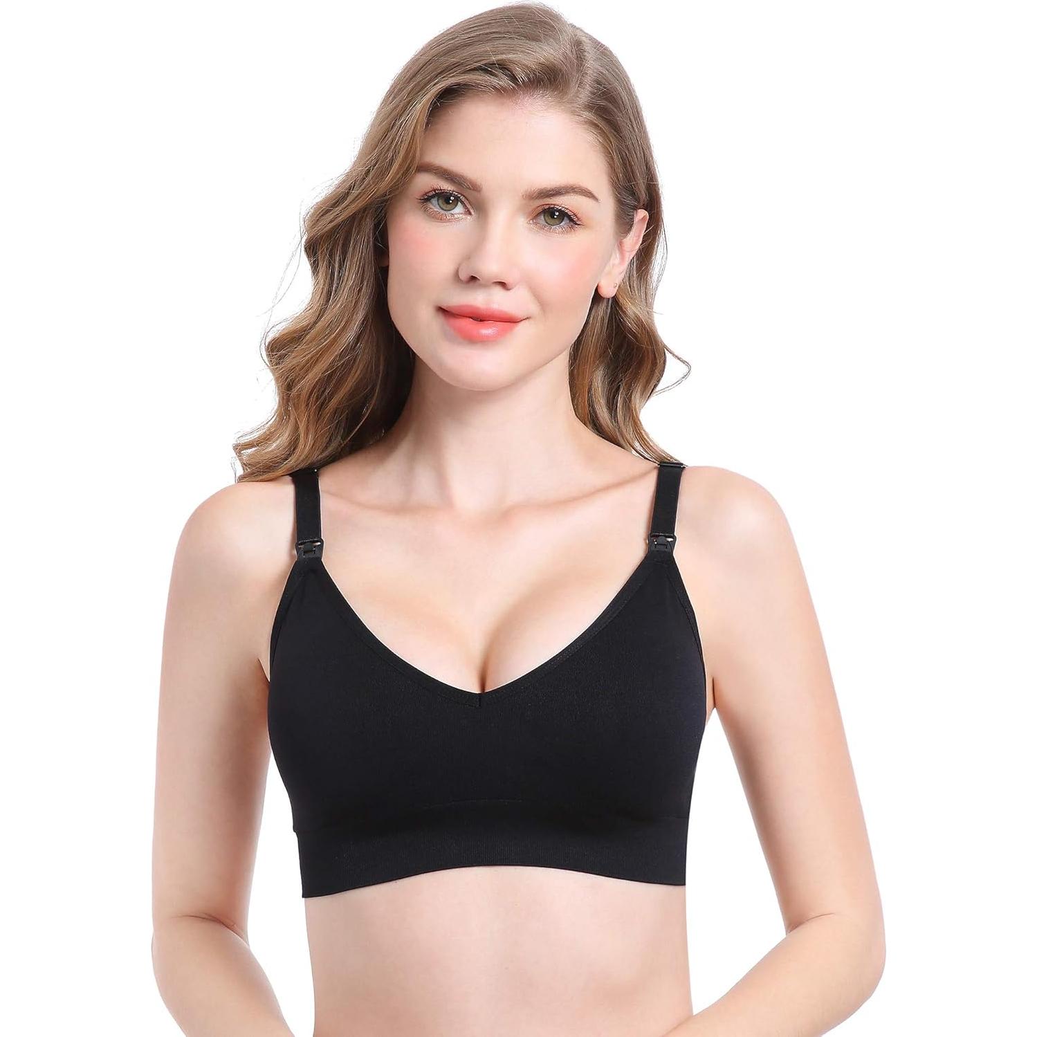 Sujetador de Lactancia Suekaphin 5pack Sin Aros V Cuello