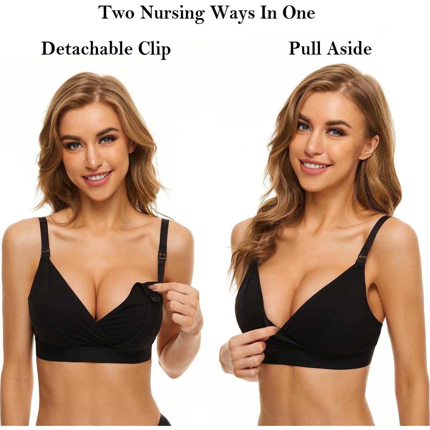 Sostén de Extracción Manos Libres Calabaza Talla Grande Negro