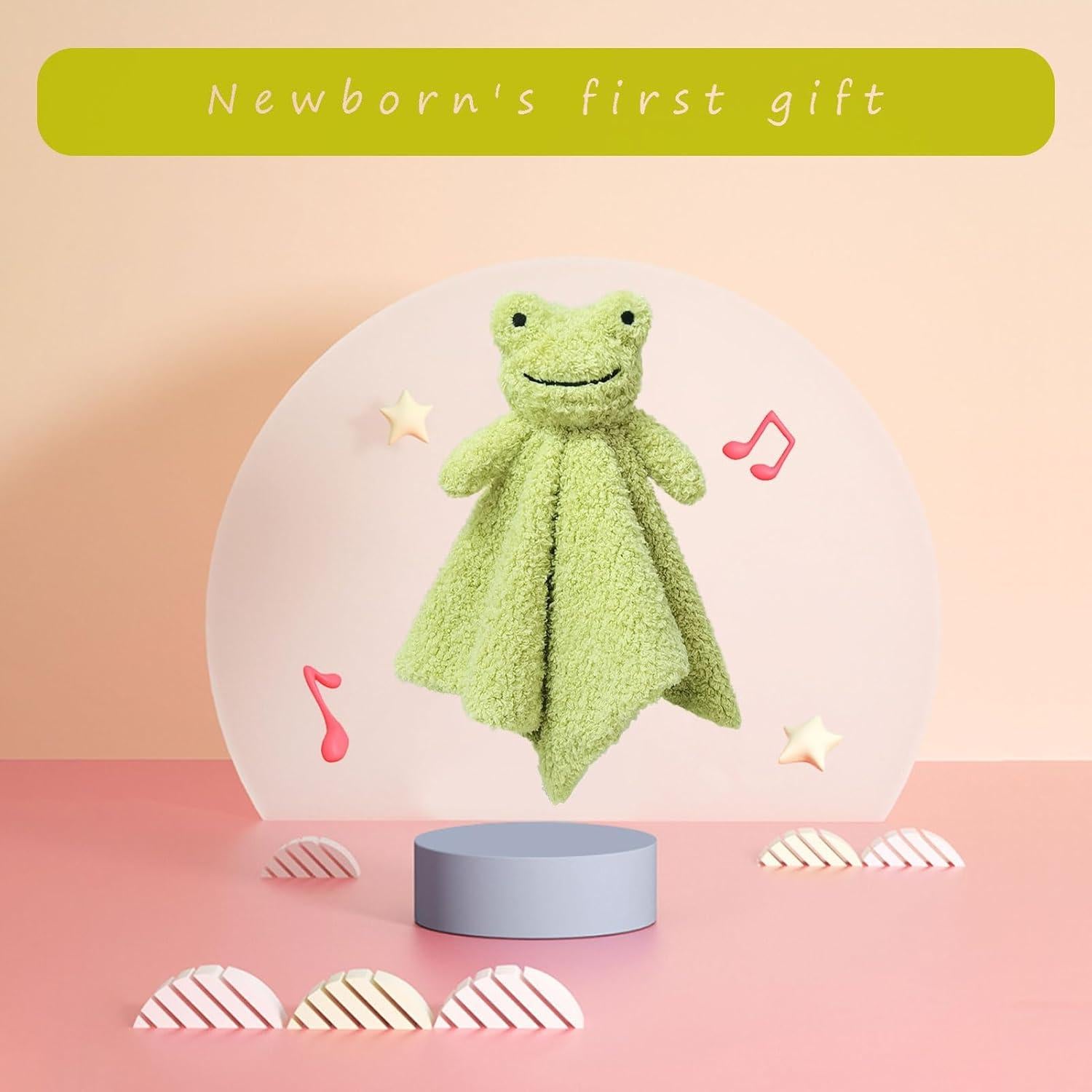 Manta de Seguridad de Peluche Rana Verde Doindute 35.56 cm