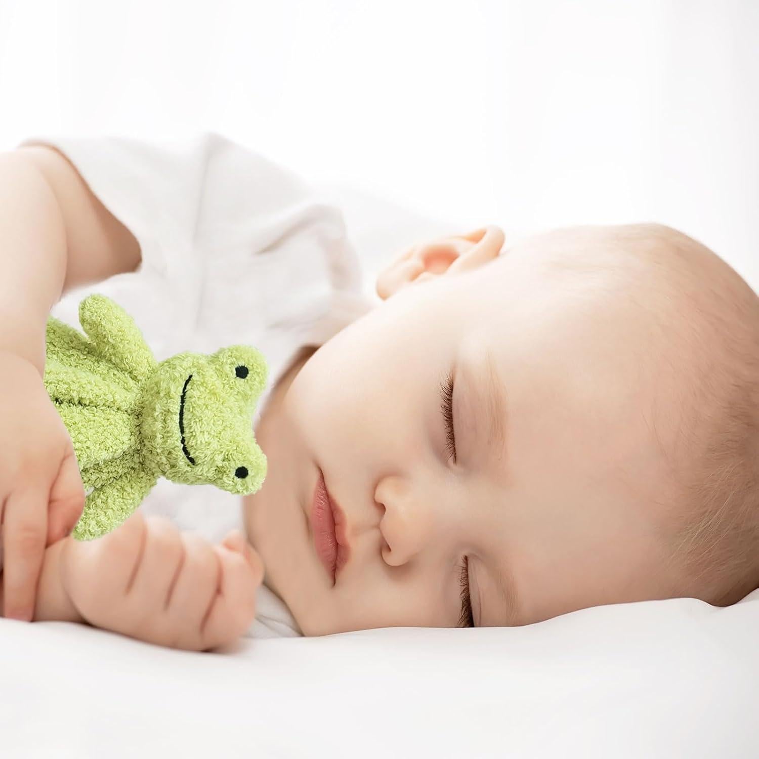 Manta de Seguridad de Peluche Rana Verde Doindute 35.56 cm