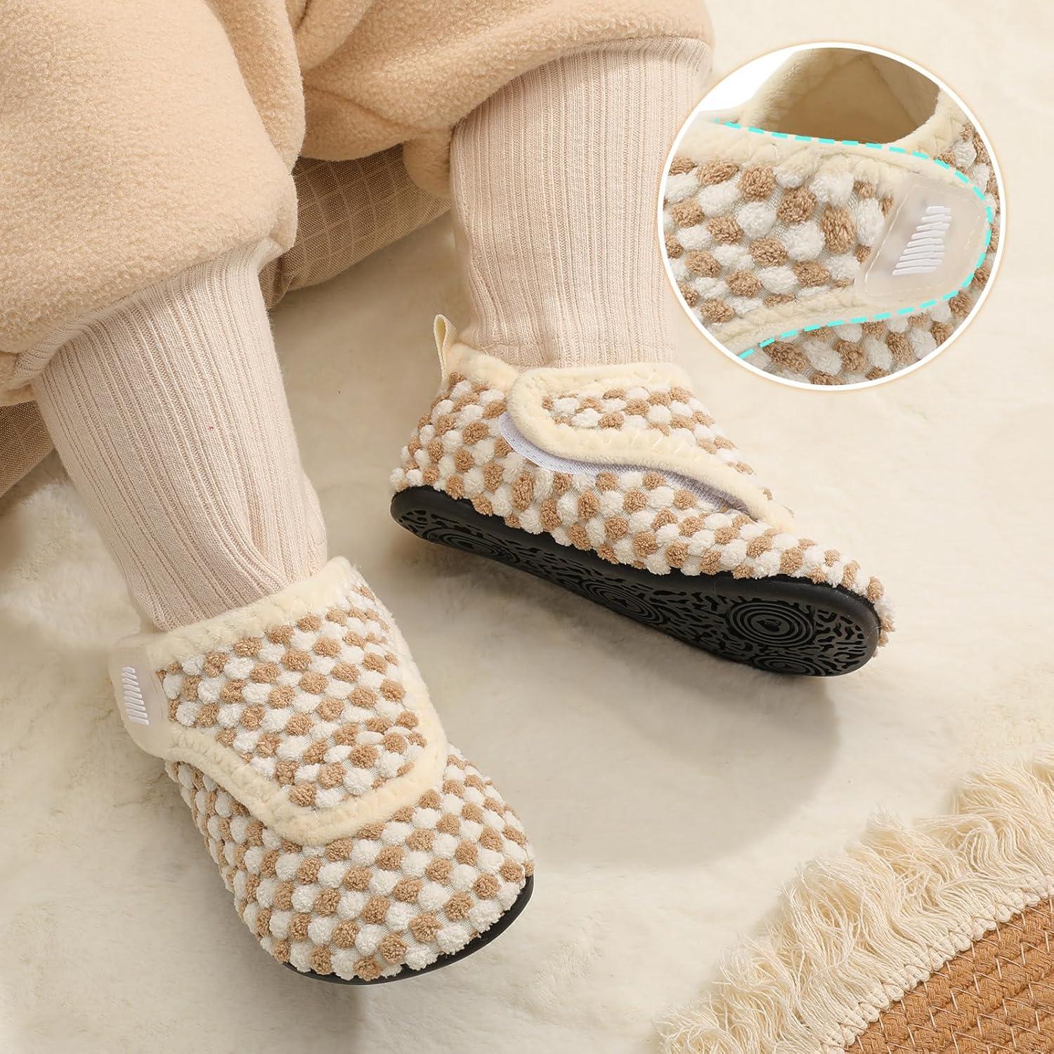 Zapatillas para Niños BARERUN Antideslizantes 6-12 Meses Beigedot