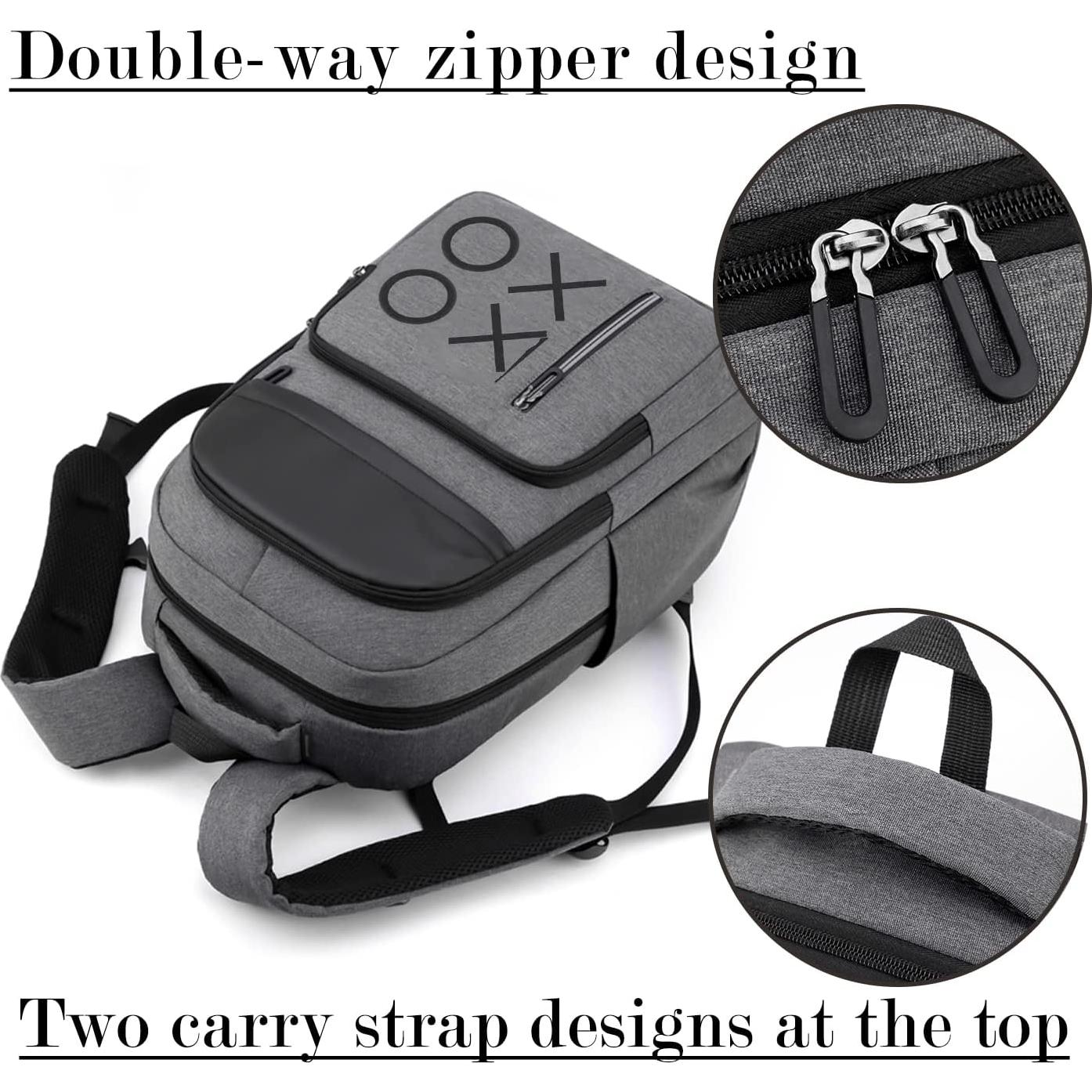 Mochila YB-OSANA para PS5/PS4 con puerto USB y gran capacidad