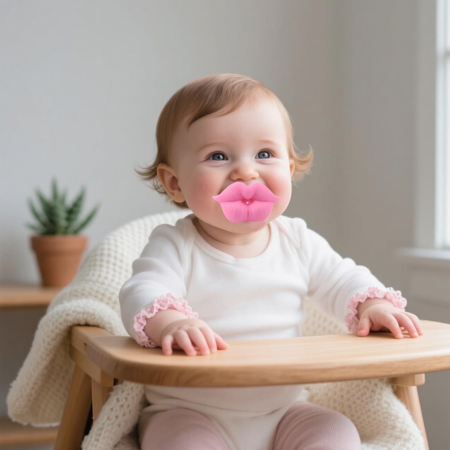 Chupetes Divertidos para Bebés 0-18 Meses - 3 Paquetes