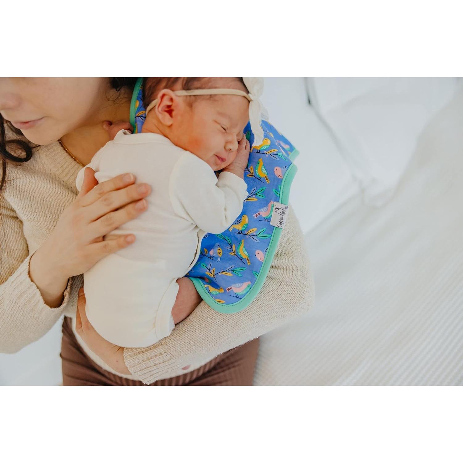 Paños de Eructo para Bebés Copper Pearl - 3 Unidades Grandes