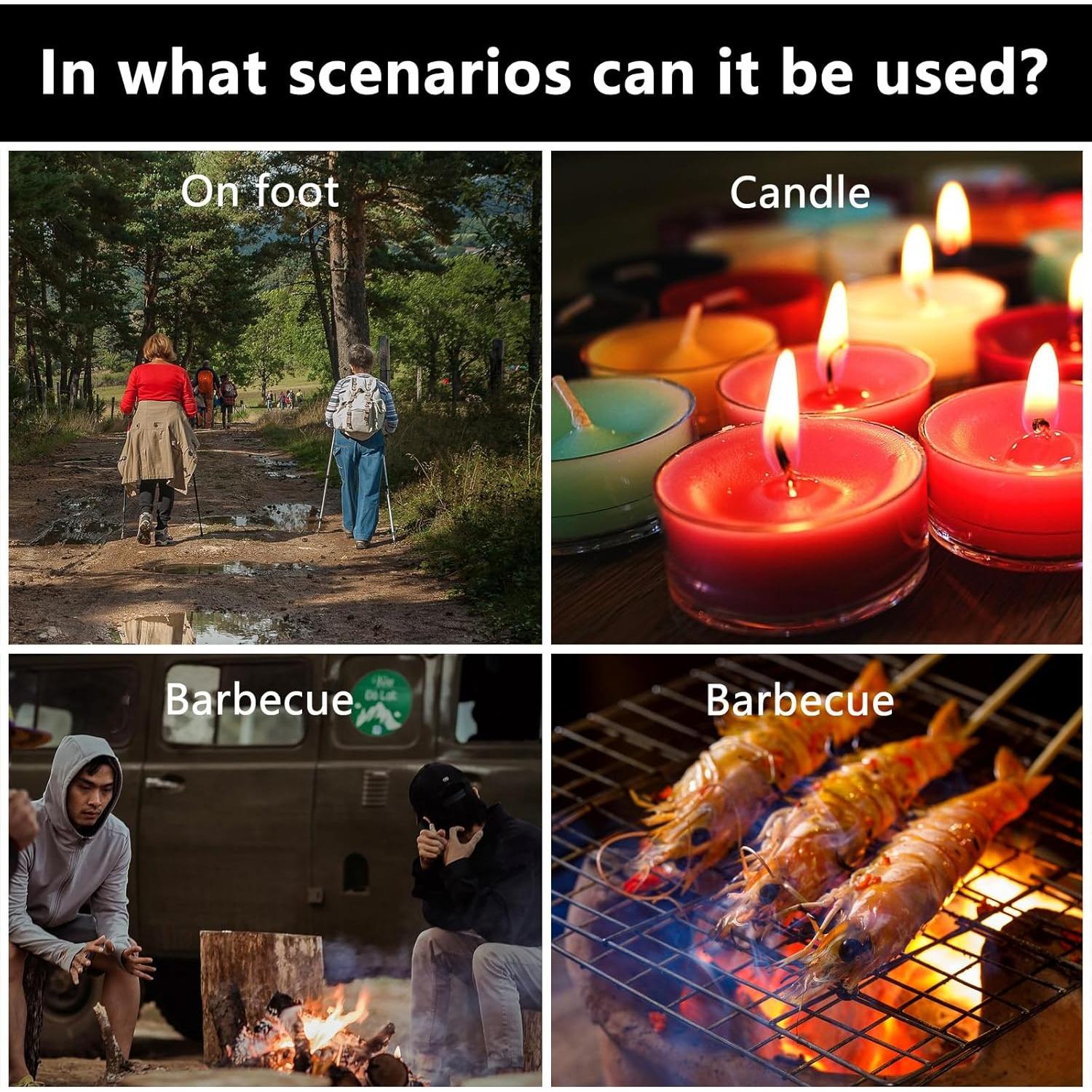 Encendedor Eléctrico FUDIDU K35 Verde a Prueba de Agua