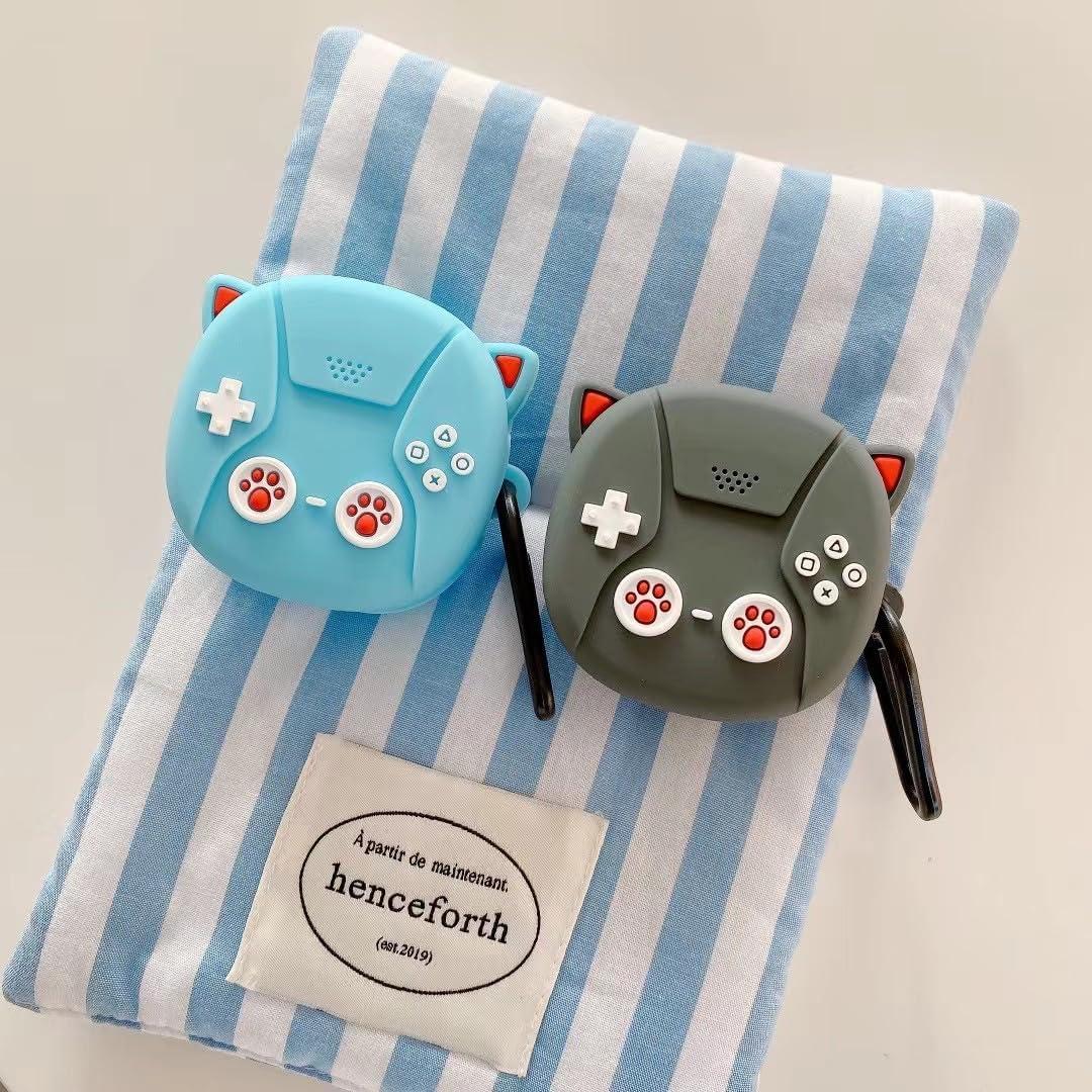 Funda de Silicona KIRDEIVY para Galaxy Buds 2/Pro/Live Azul